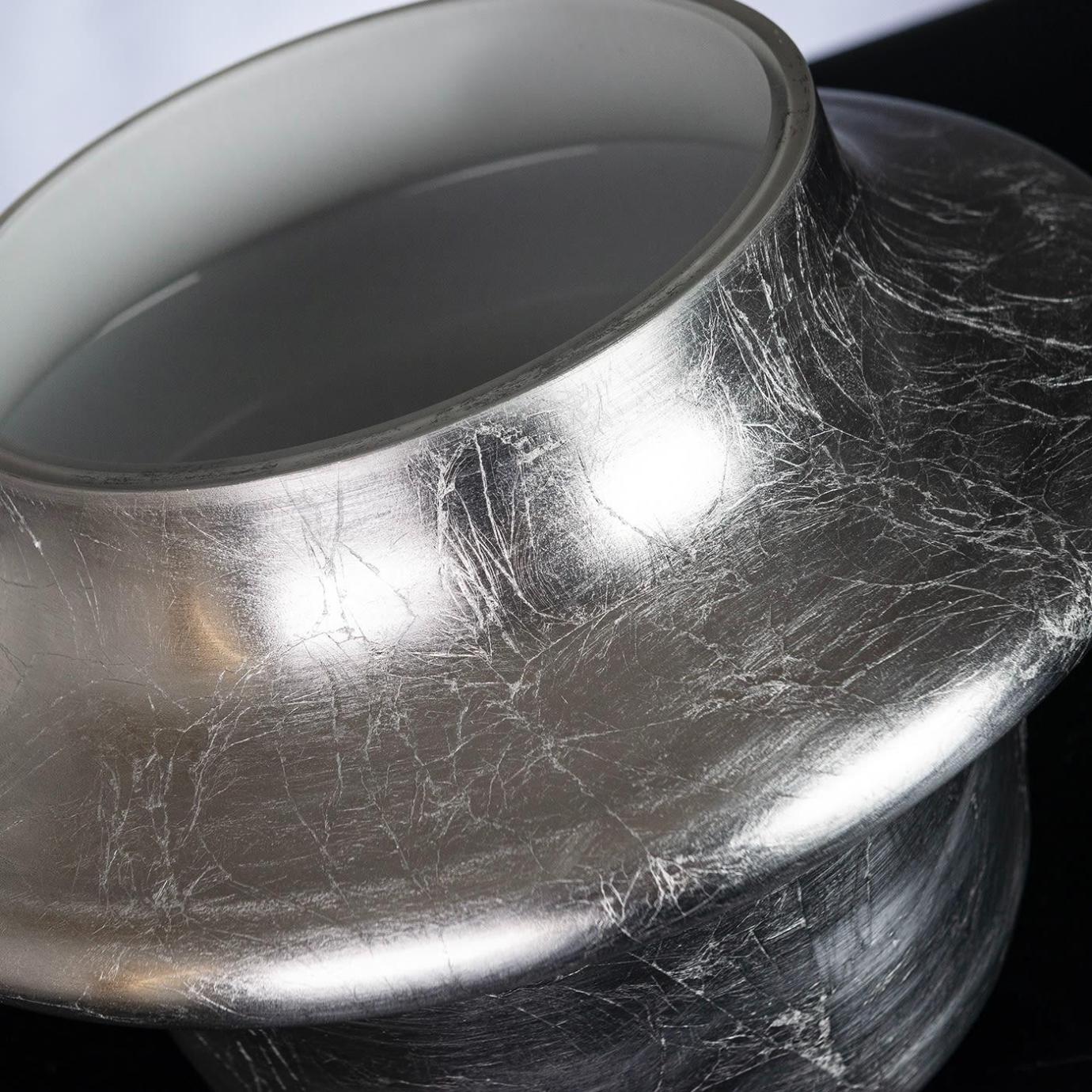 Taça com Folha de Prata