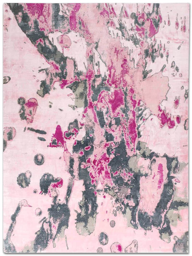 Tapete Luxuoso Two Tones Feito à Mão | Tamanho: 140 × 210 cm