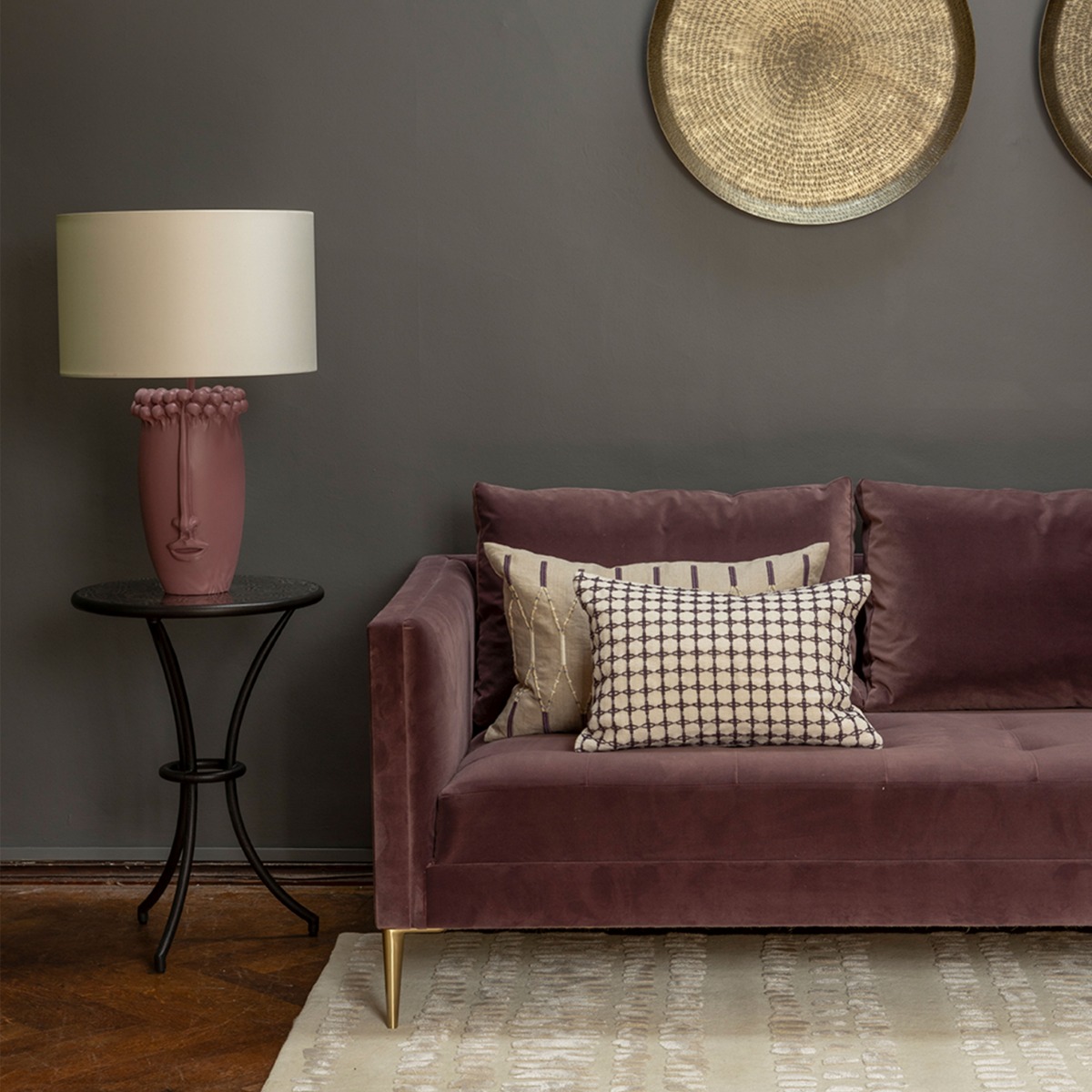 Almofada Maliana Heather 50 × 35