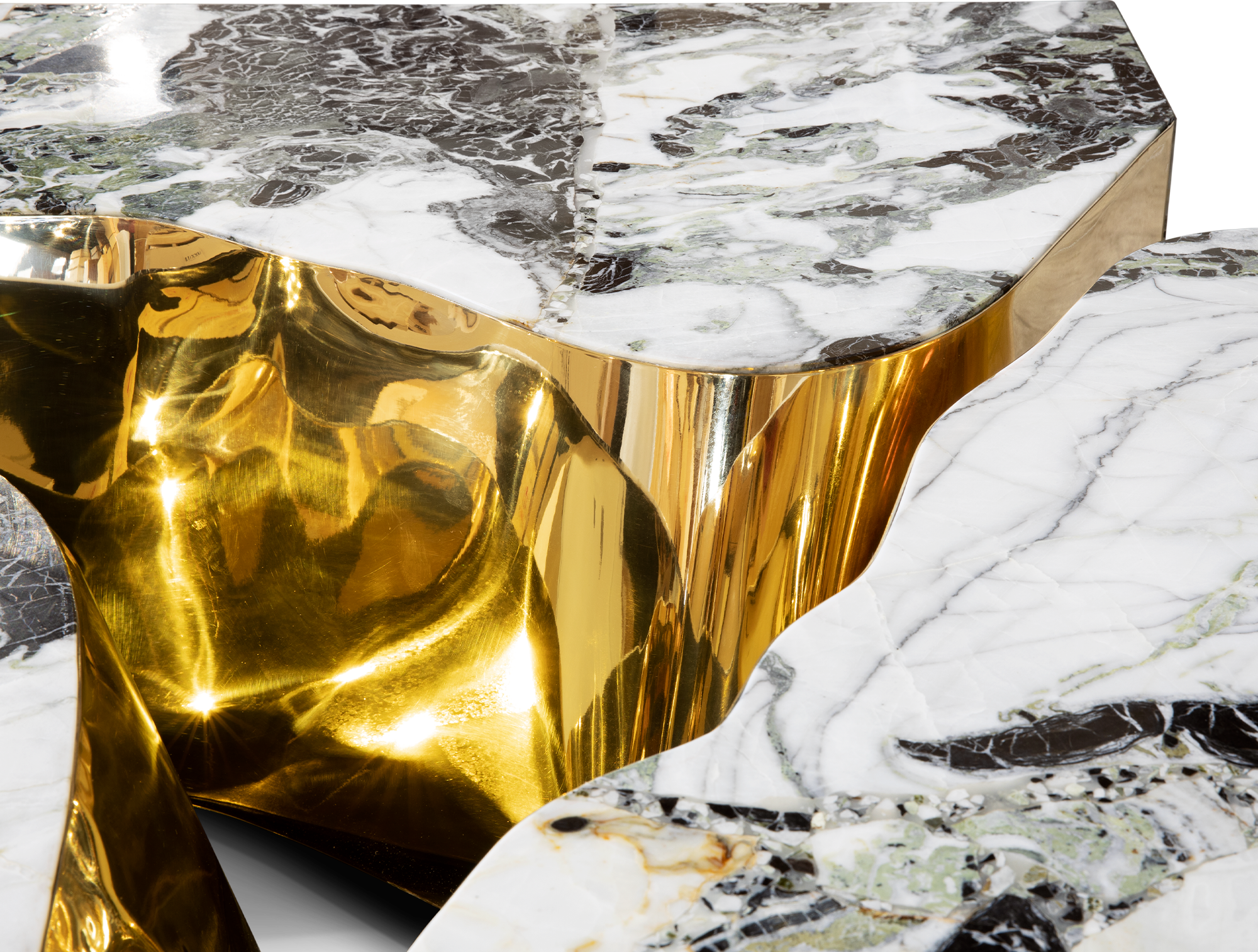 Mesa de Centro Fissure Mármore