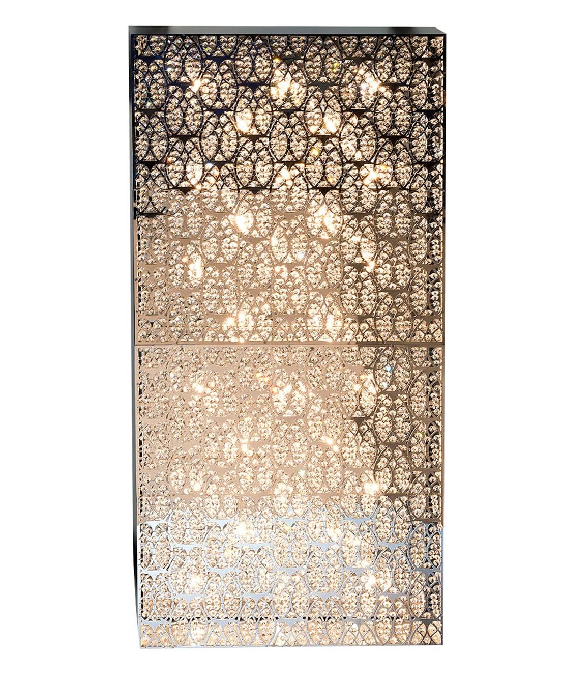 Aplique de Parede Retangular Grande Domino