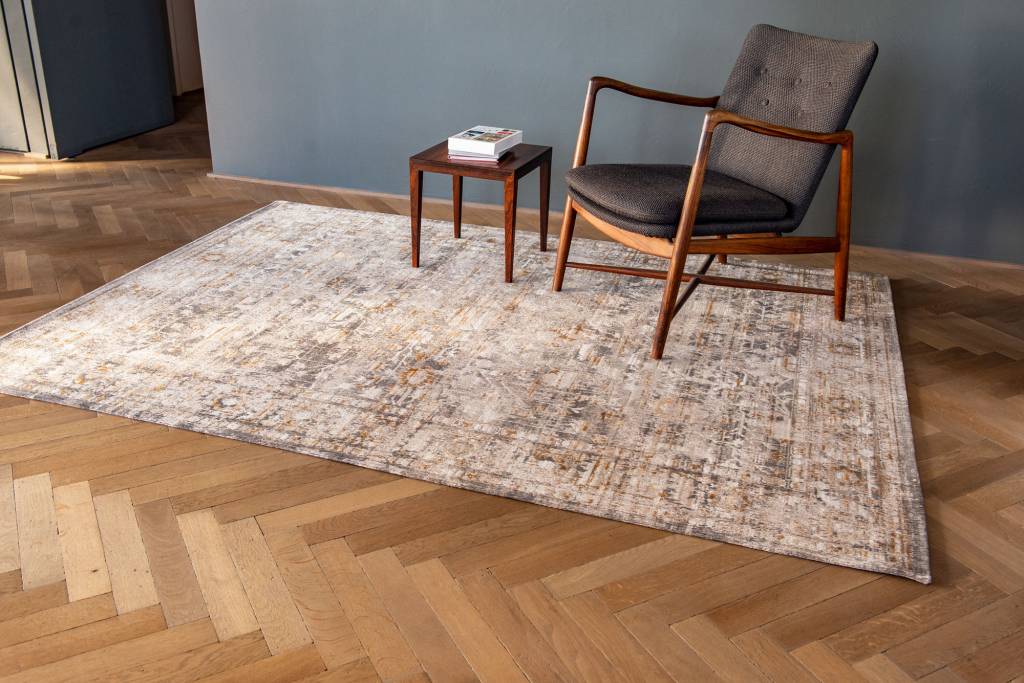 Tapete 8884 Suleiman Cinzento | Tamanho: 170 × 240 cm