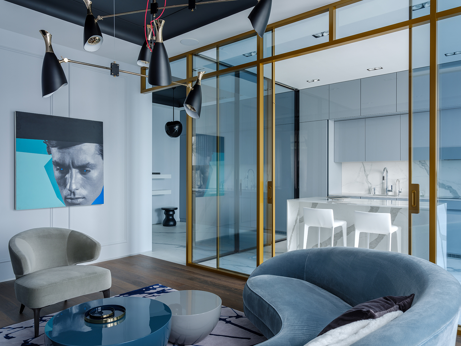 Candeeiro suspenso nobre - 13