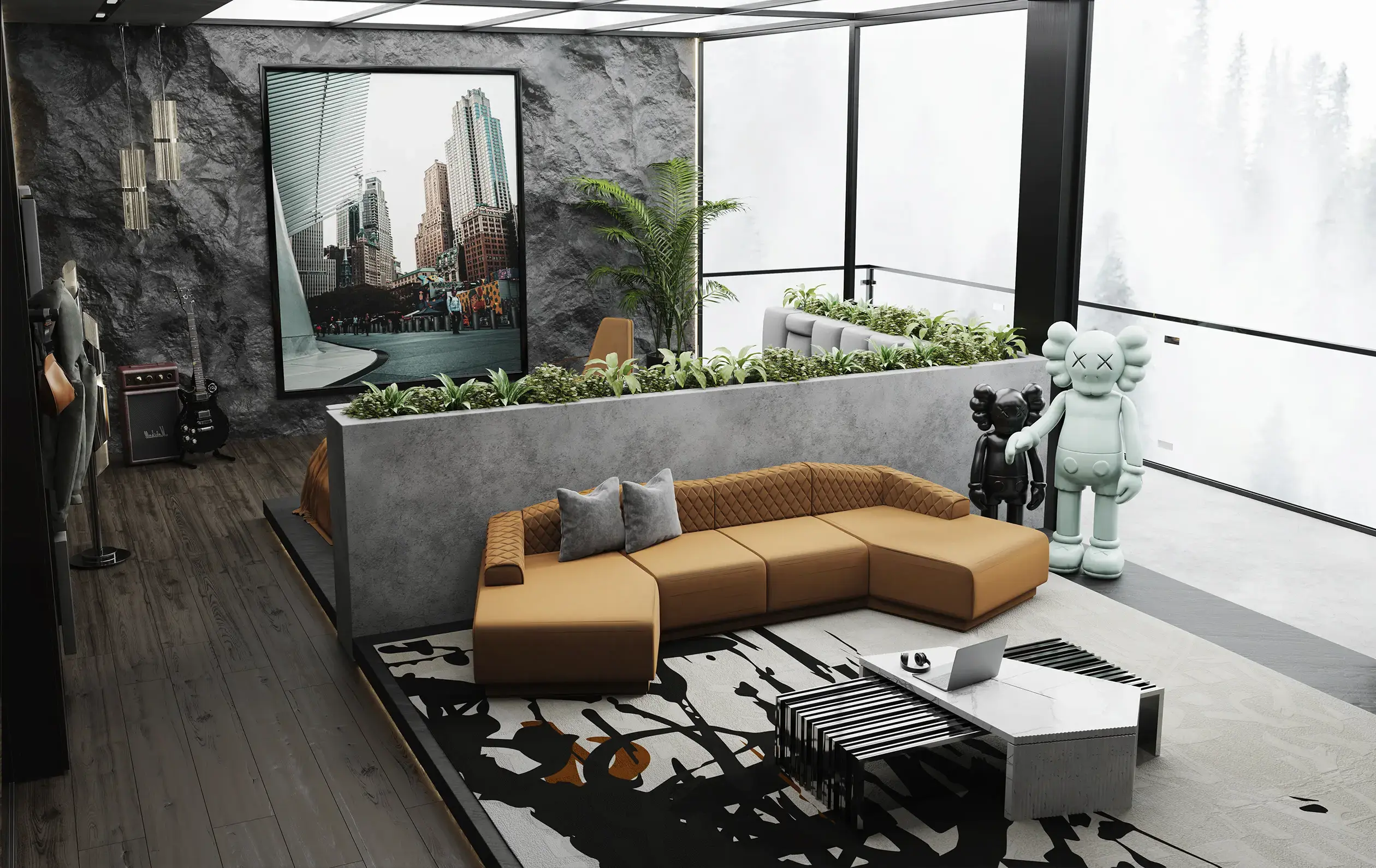 Mesa de centro Monarch - 10