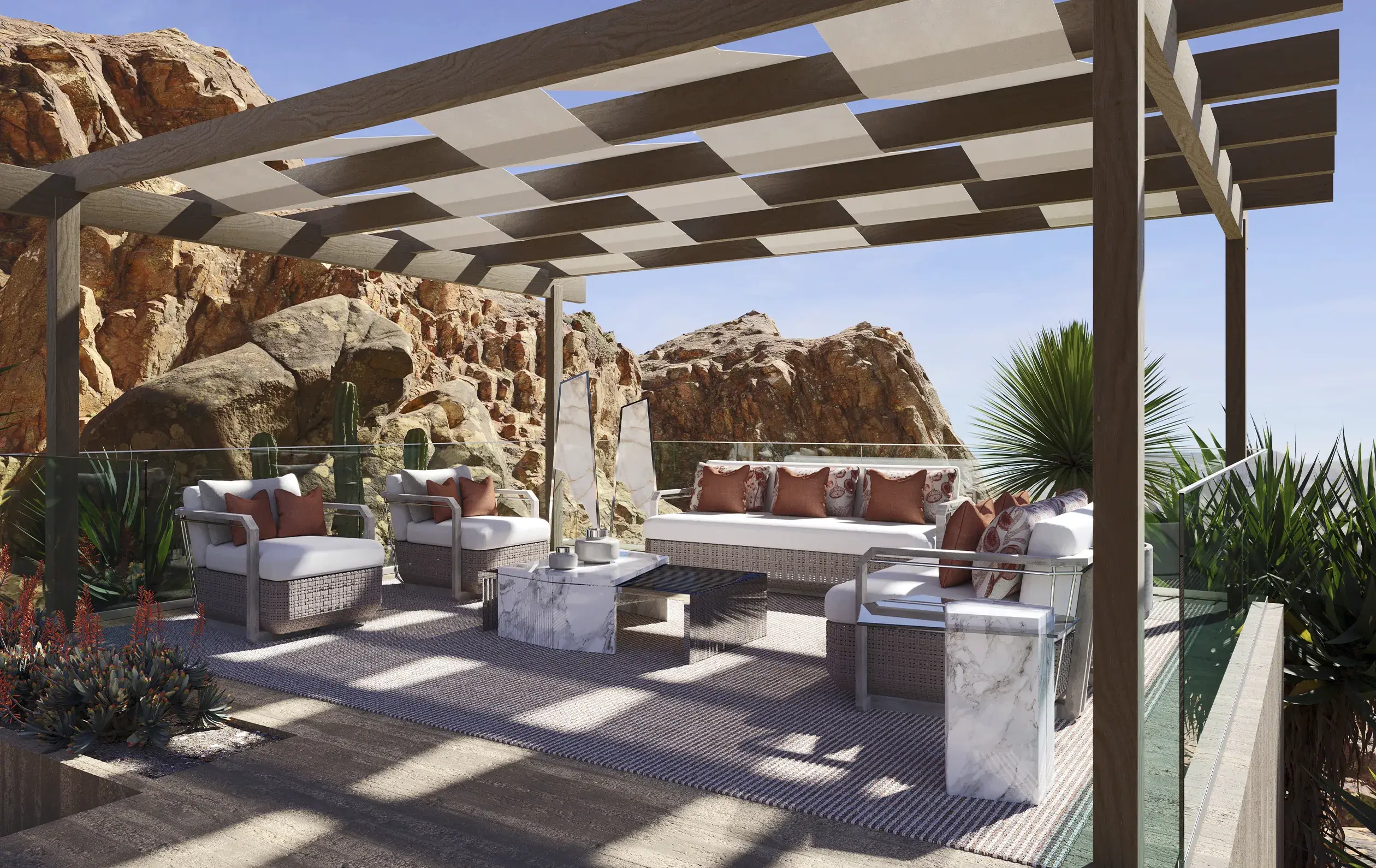 Mesa de centro Monarch - 2