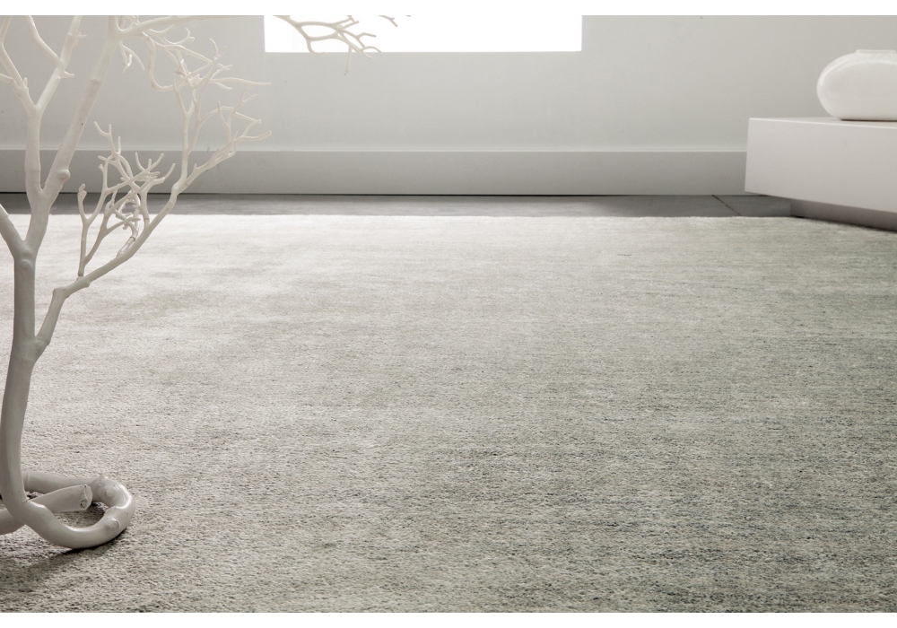 Tapete de Seda Vegetal Bergen Tecido à Mão