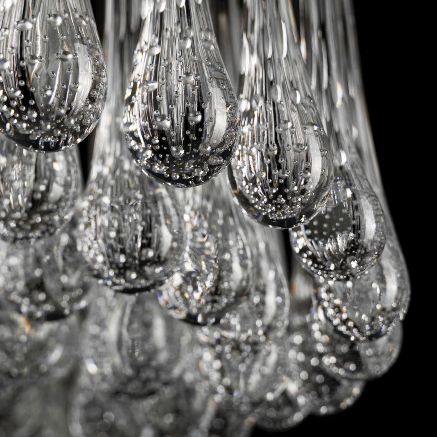 Lustre Redondo em Bolhas de Murano
