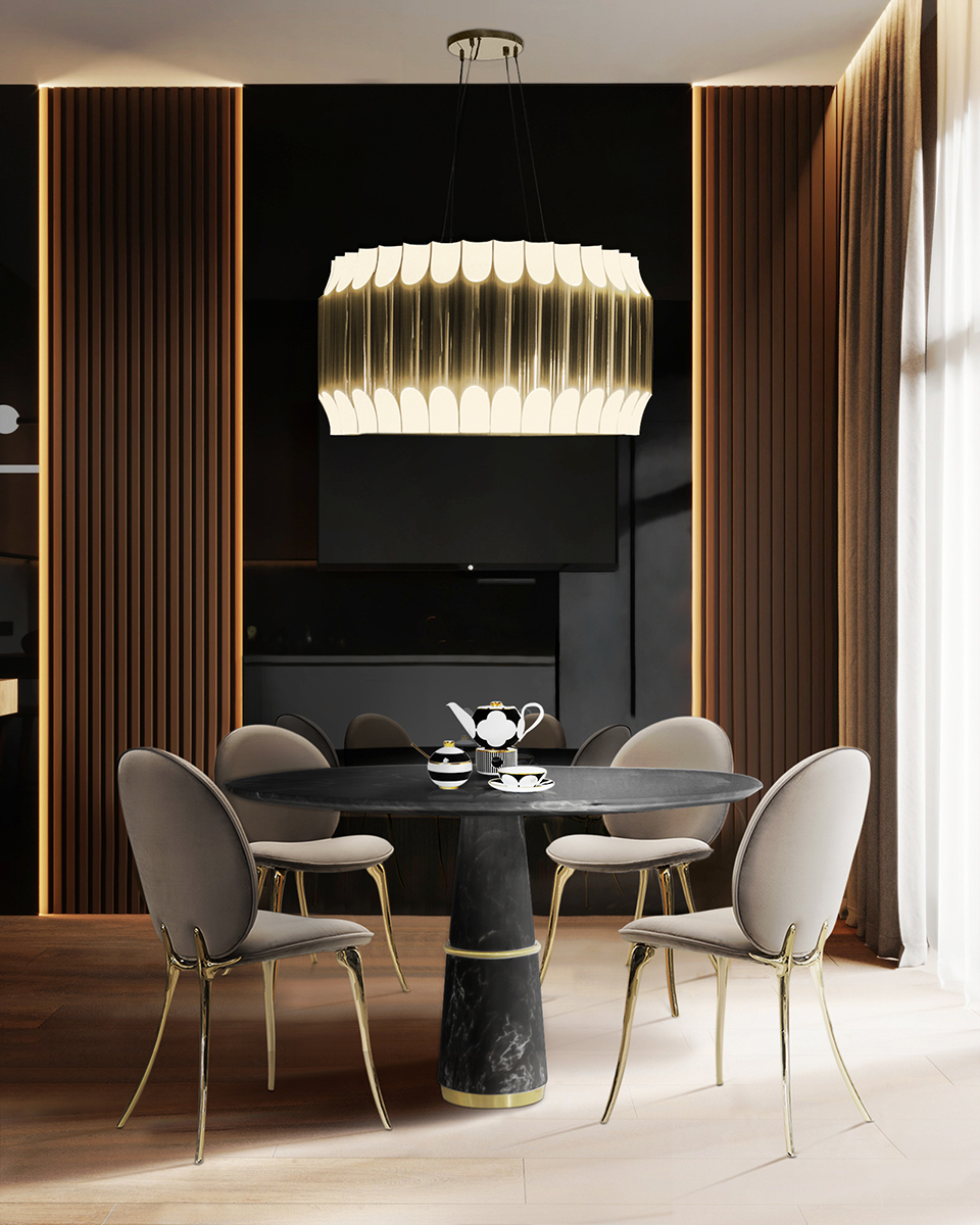 Candeeiro suspenso redondo Bold - 1