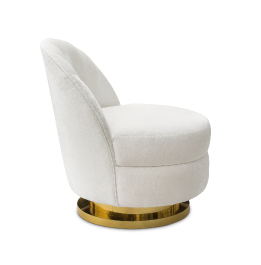 Sofá Individual Branco Galen