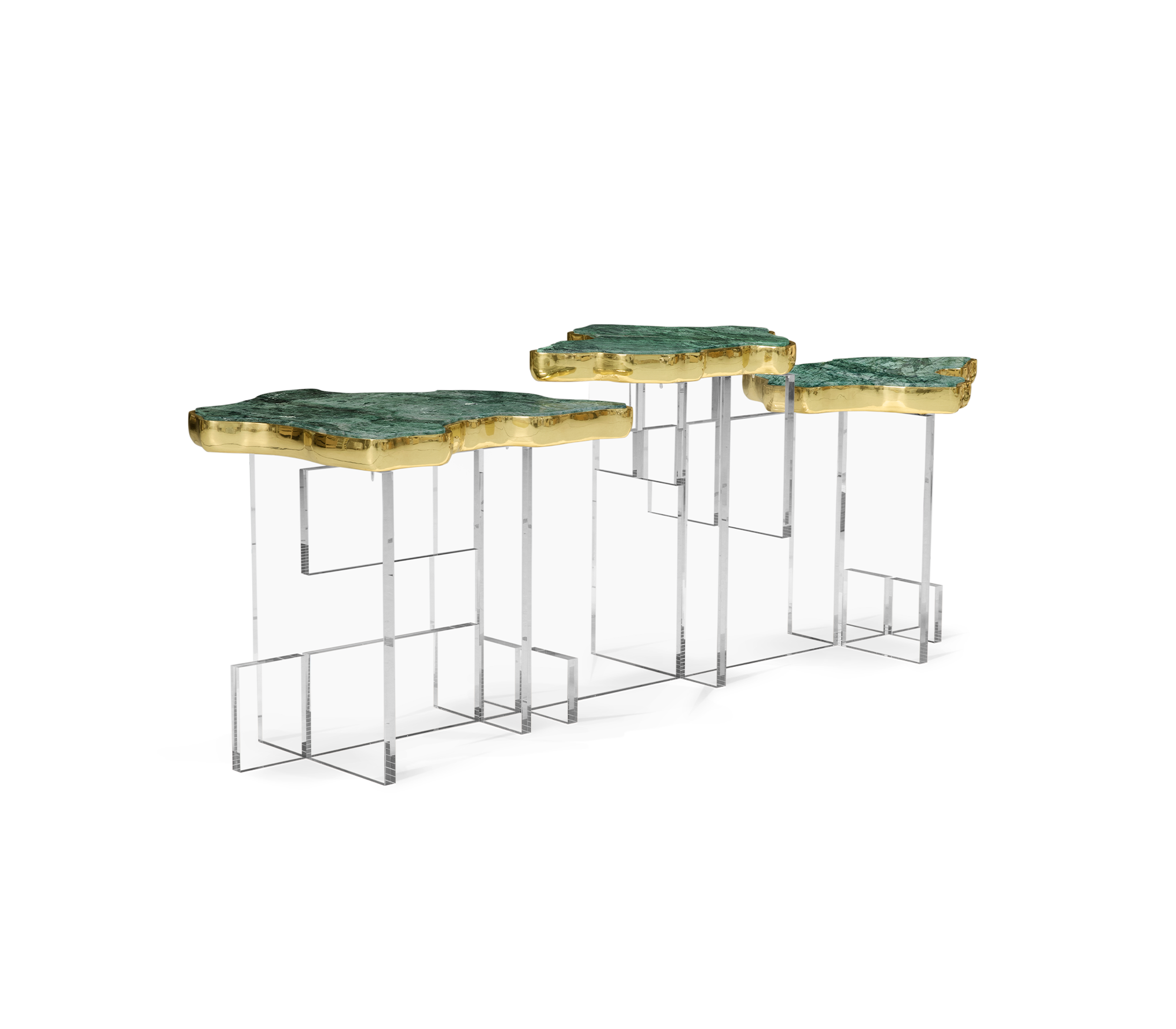 Mesa de Centro Artesanal Pedra Guatemala