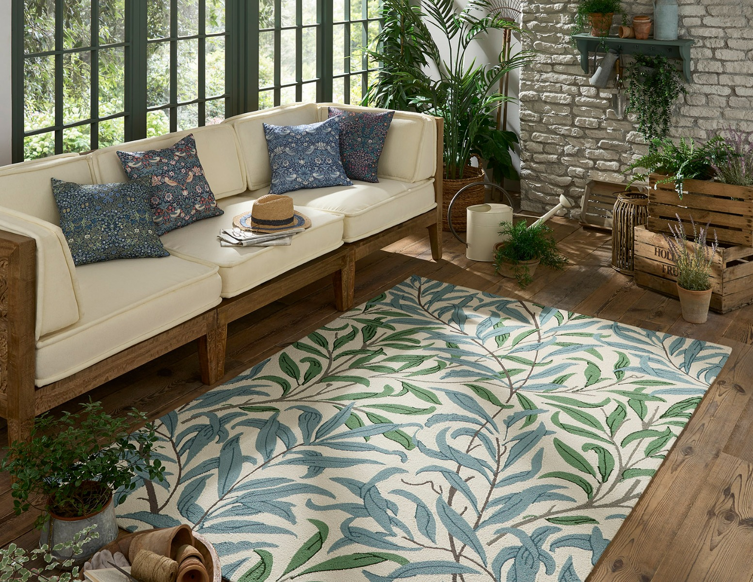 Tapete Willow B. Leafy Arb. Exterior | Tamanho: 160 × 230 cm