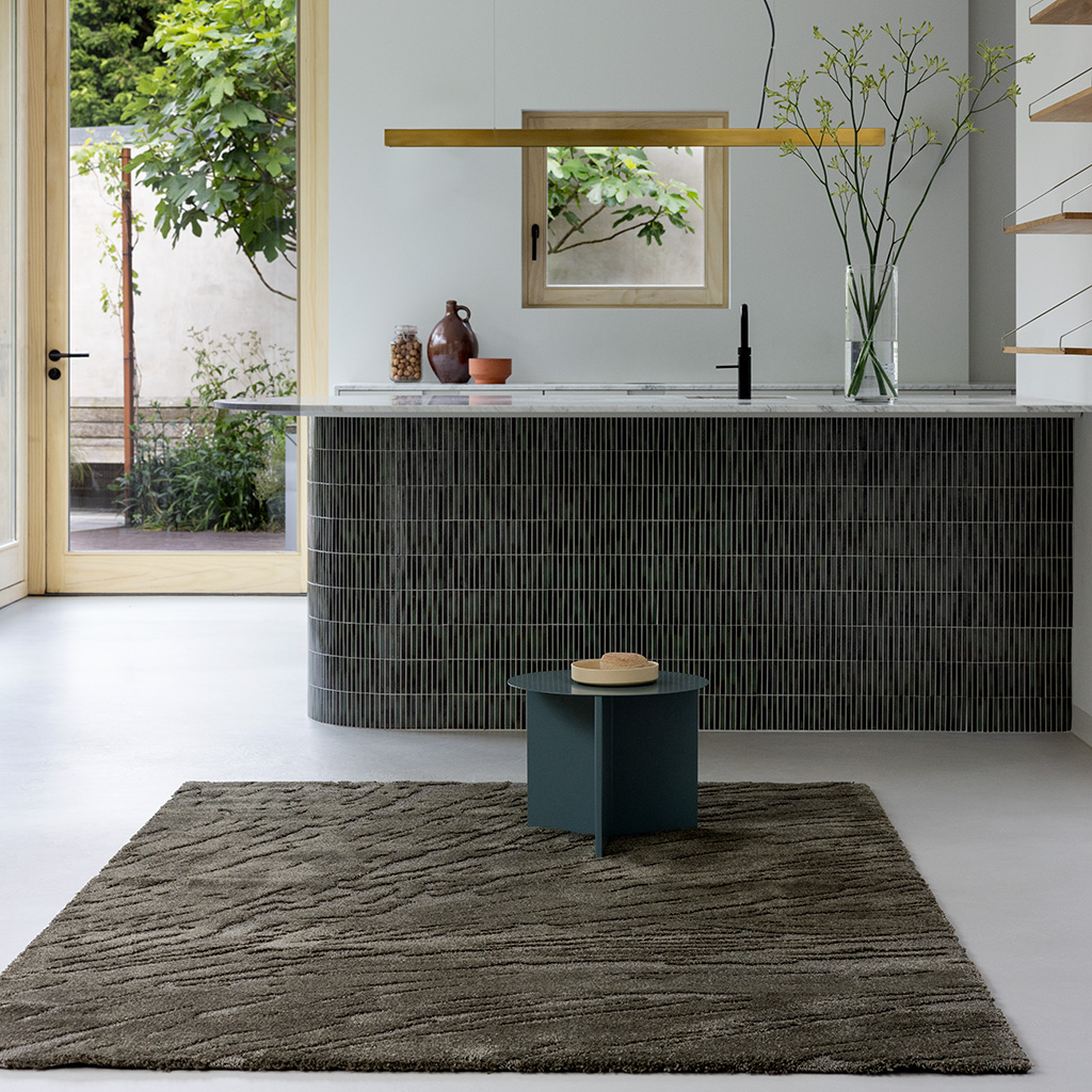 Tapete Twinset Shore Oliva | Tamanho: 170 × 240 cm