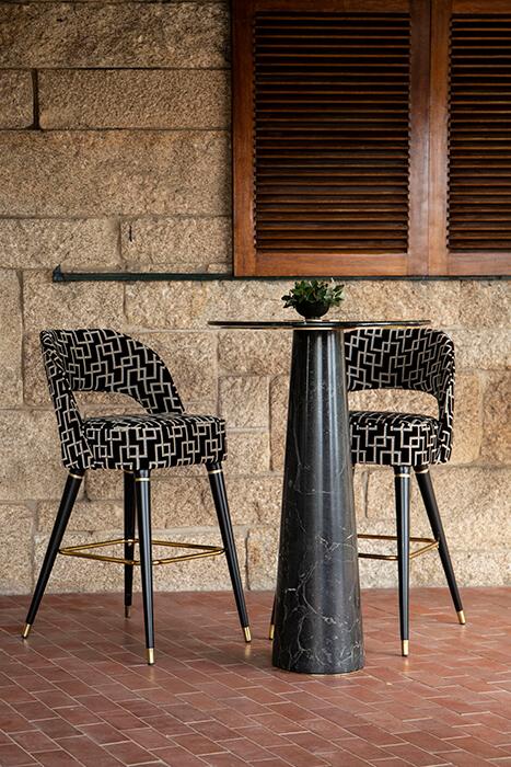 Mesa de Bar Preta Forge - 1