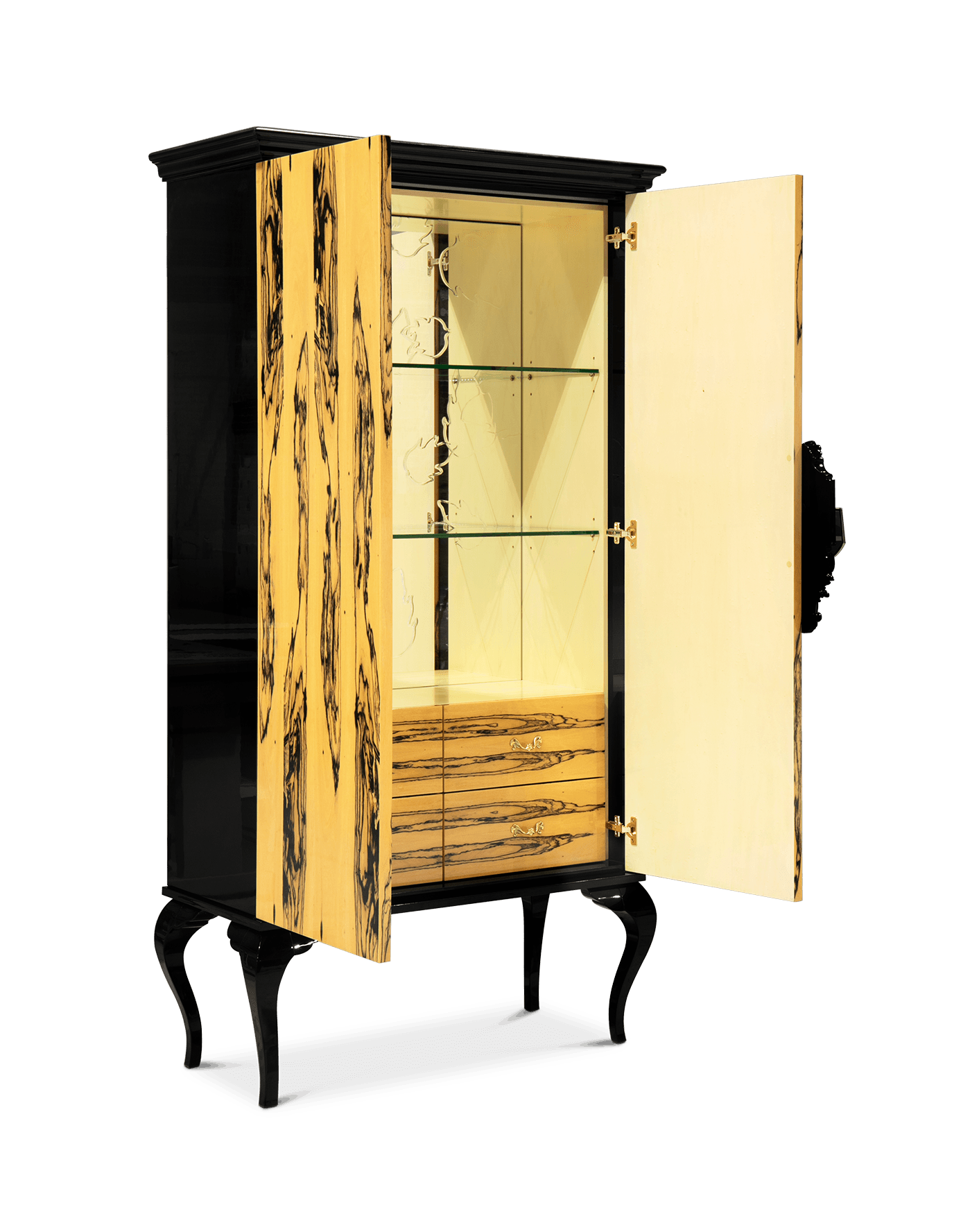 Armário Louvre ébano real