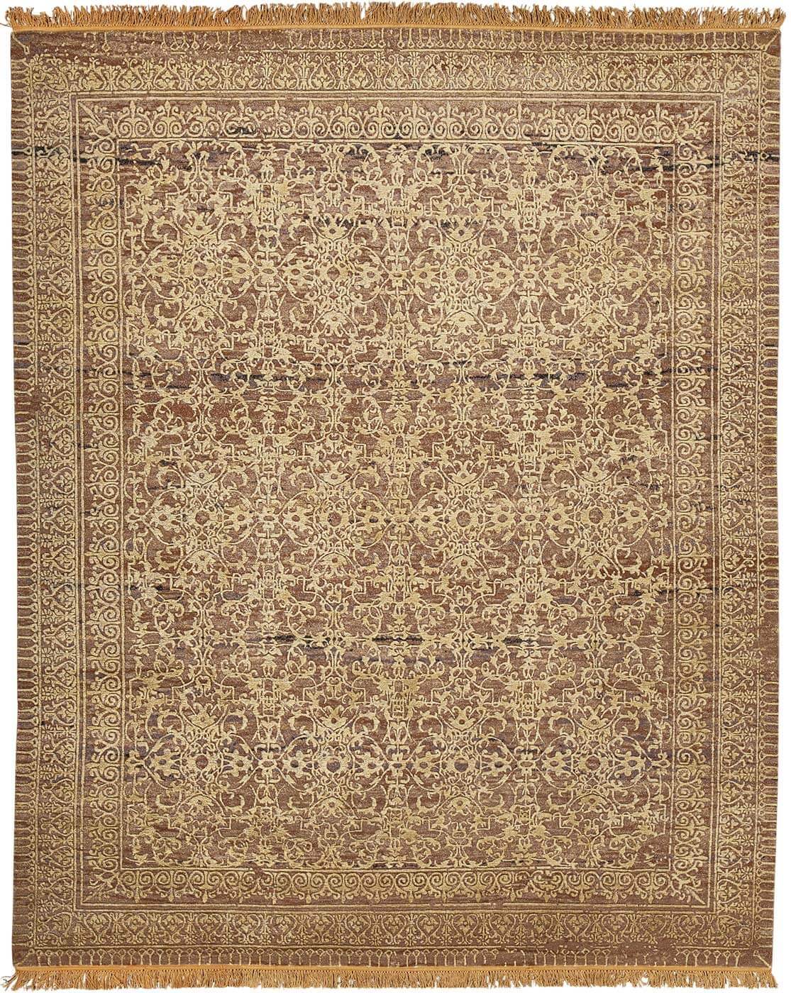 Tapete Ferrara Radi Little Rocked Castanho | Tamanho: 400 × 500 cm
