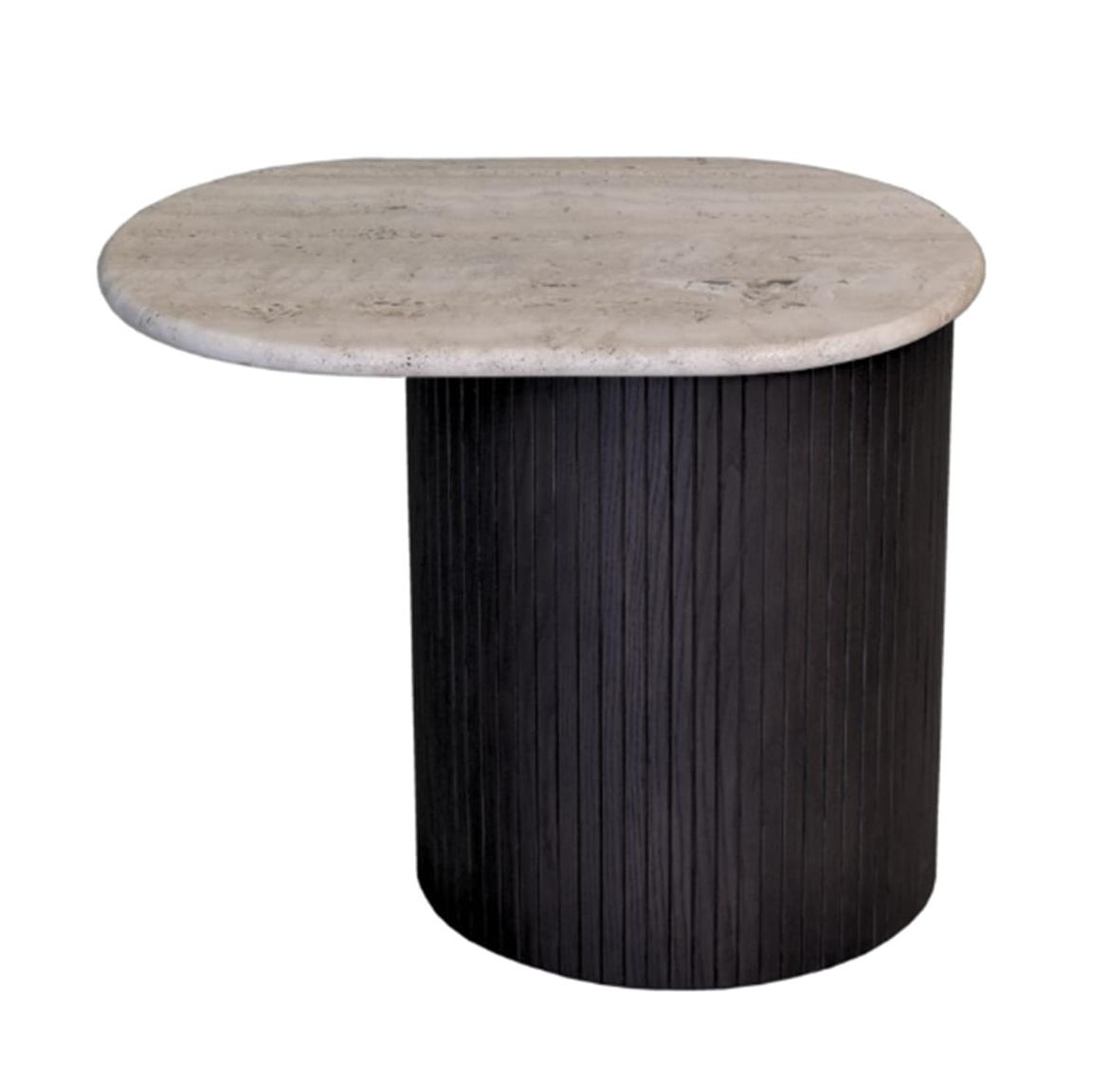 Mesa de Apoio Bitta com Tampo em Mármore