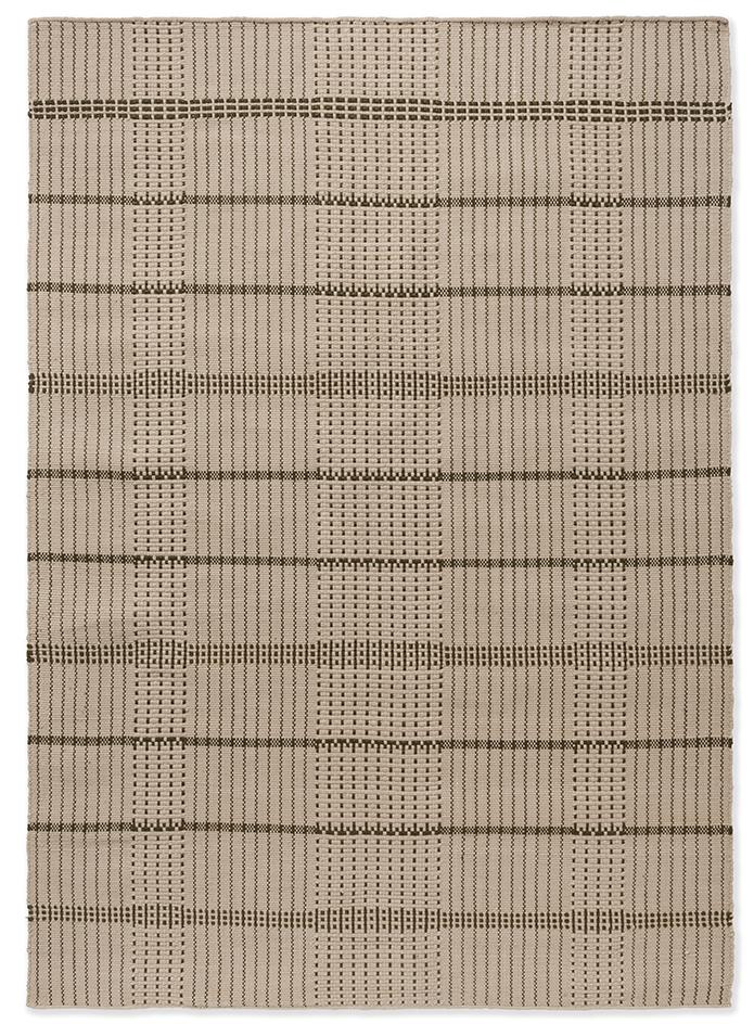 Tapete Exterior Zona Olive Stitch | Tamanho: 140 × 200 cm