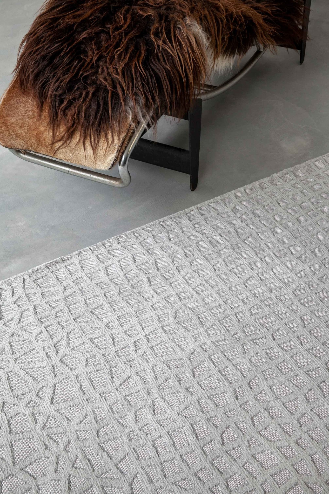 Tapete Trammel - Willow Branco 9246 | Tamanho: 200 × 280 cm