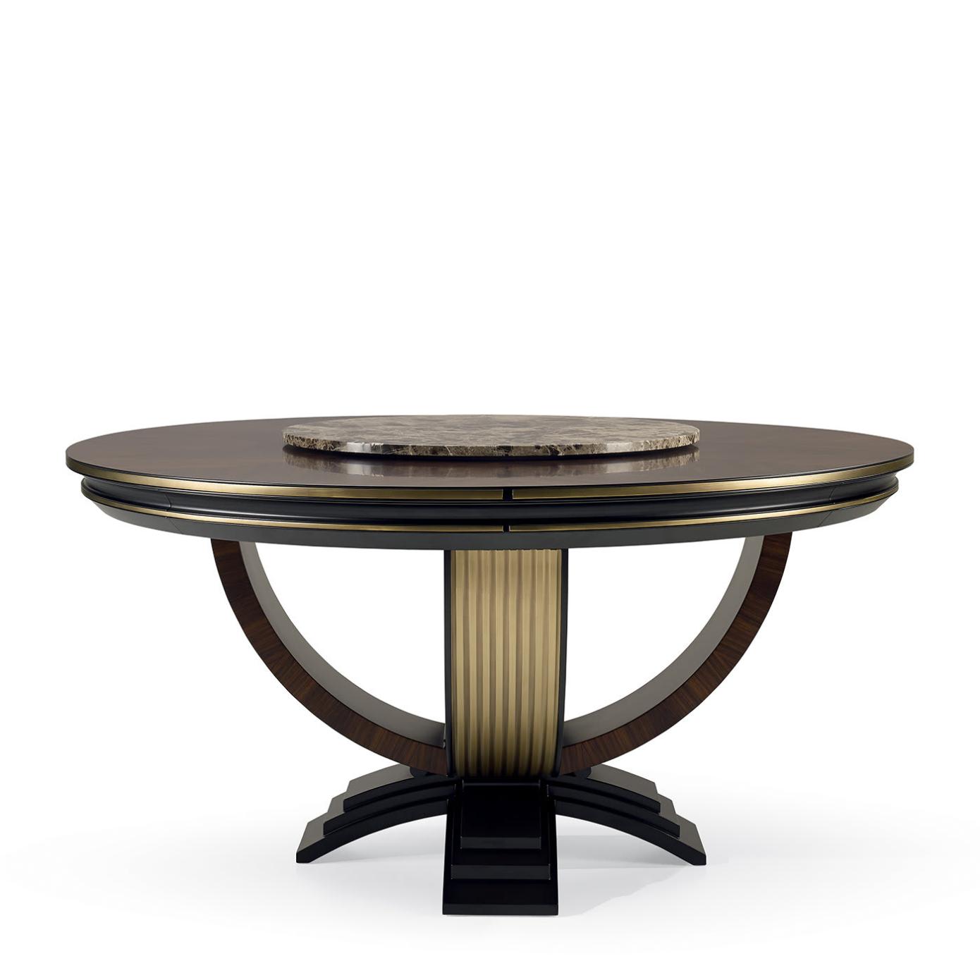 Mesa de Jantar Redonda | Configuração: Com bandeja giratória Mesa de Jantar Redonda | Configuração: Com bandeja giratória