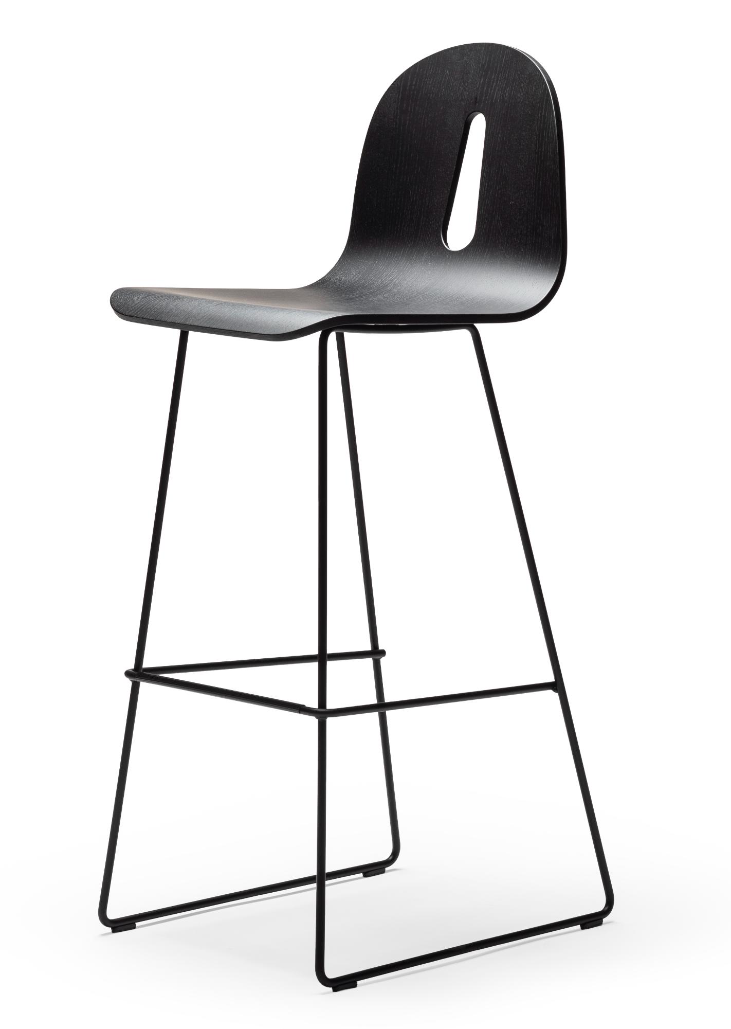 Banco de Bar Gotham Woody SL SG-80 em Freixo Preto