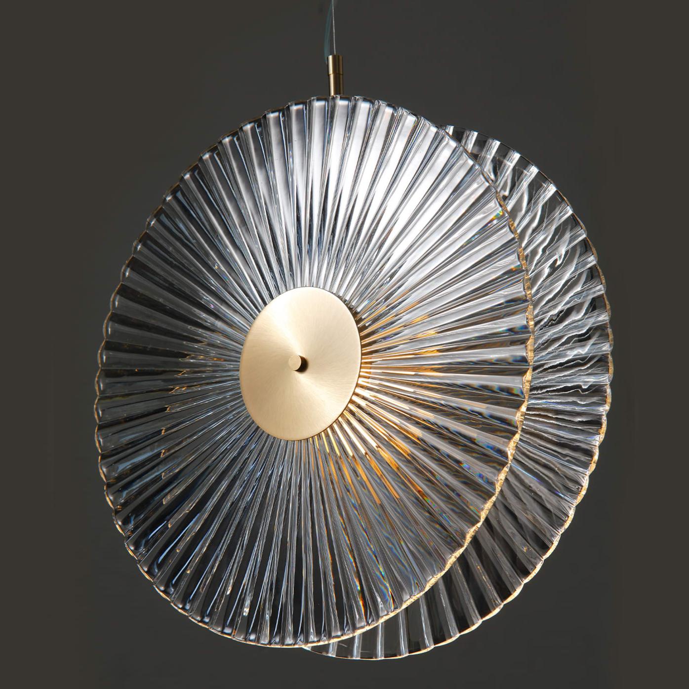 Suspensão Ripple com Disco Duplo de Cristal