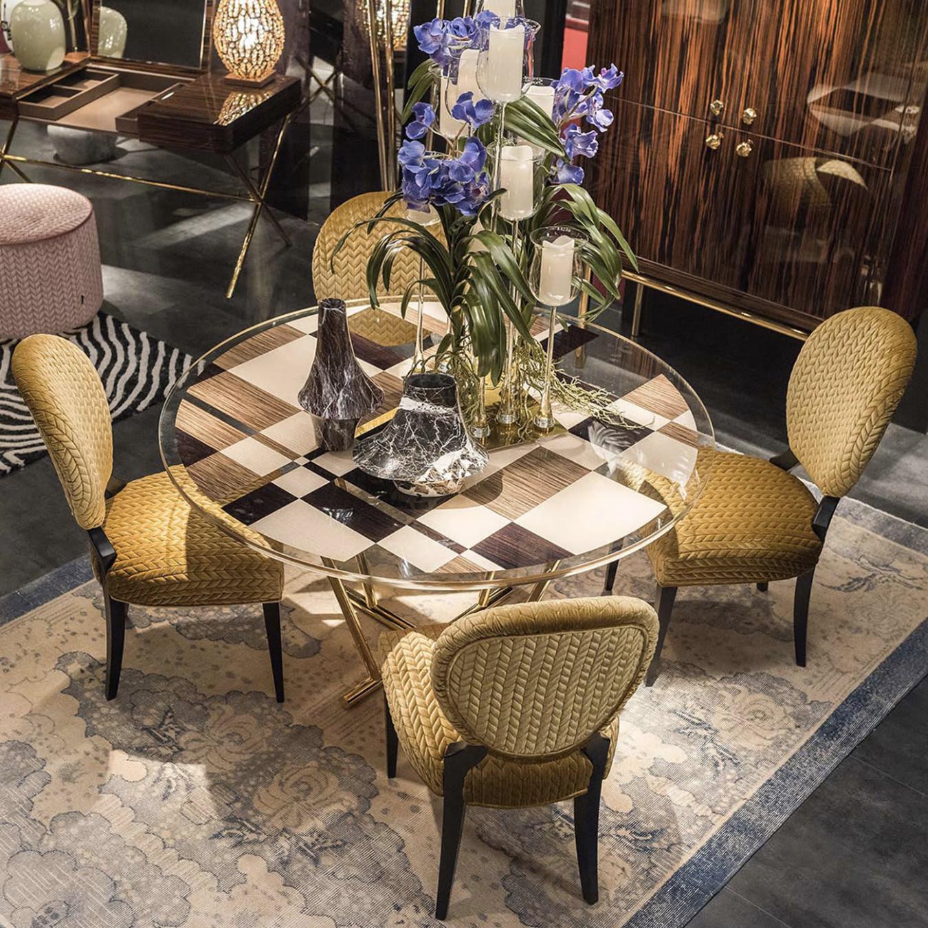 Cadeira de Jantar Sophia em Veludo