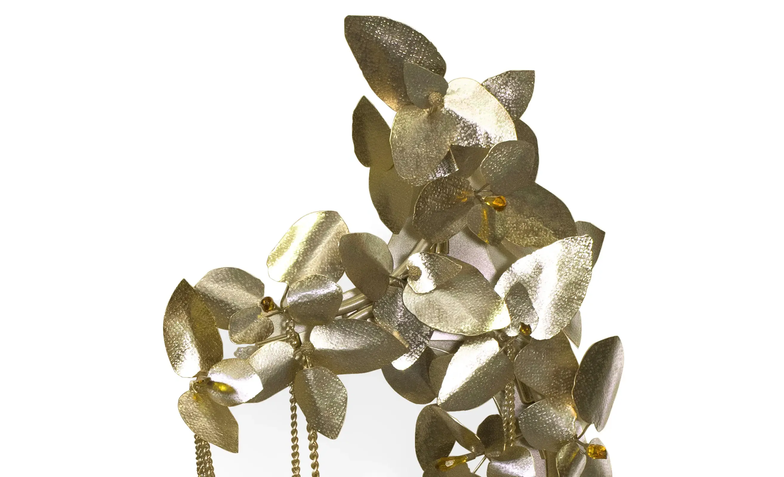 Candeeiro de parede charme real