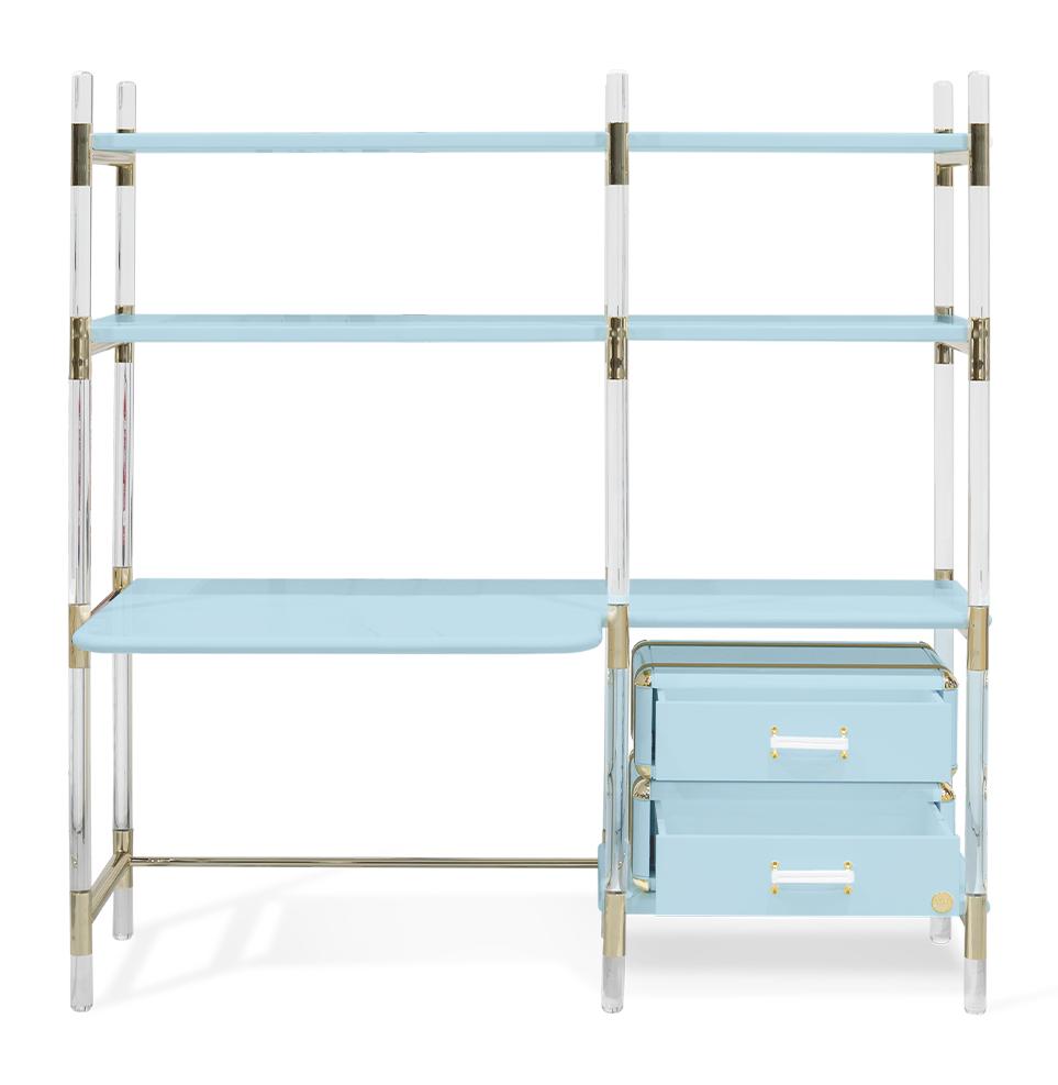 Biblioteca Jigsaw Puzzle azul