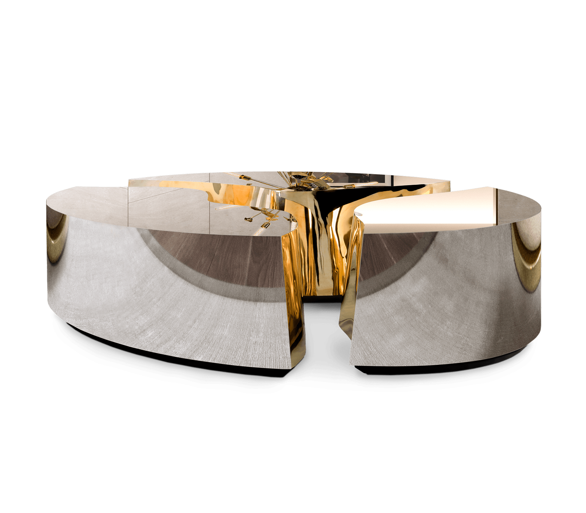 Mesa de Centro Oval Fissure