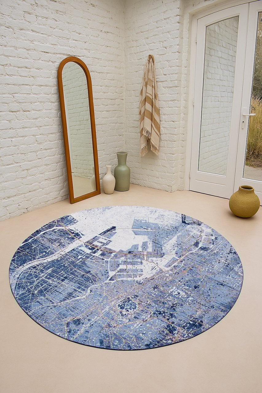 Tapete Conductive Azul 9314 Redondo | Tamanho: Ø 240 cm