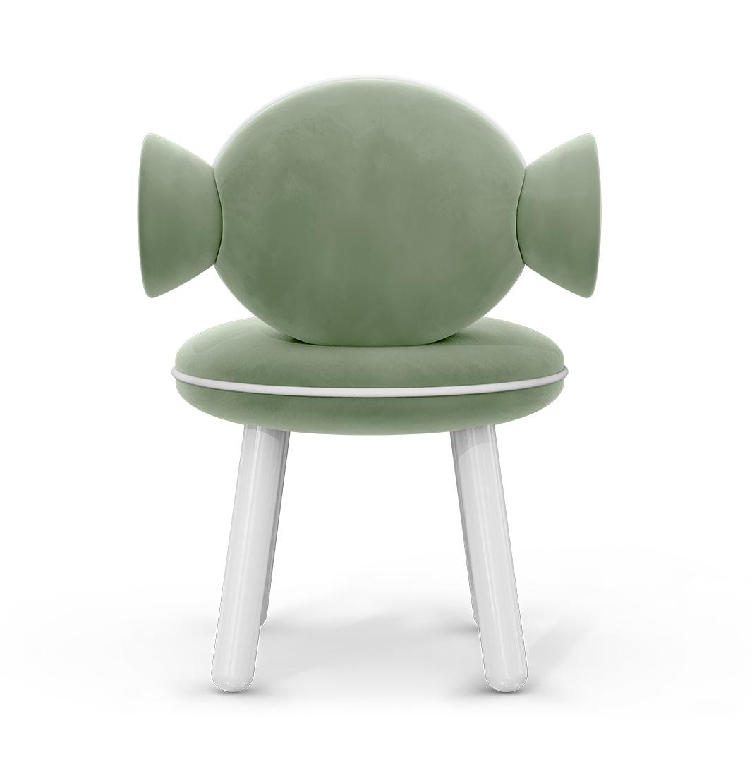 Cadeira puff Lollipop verde