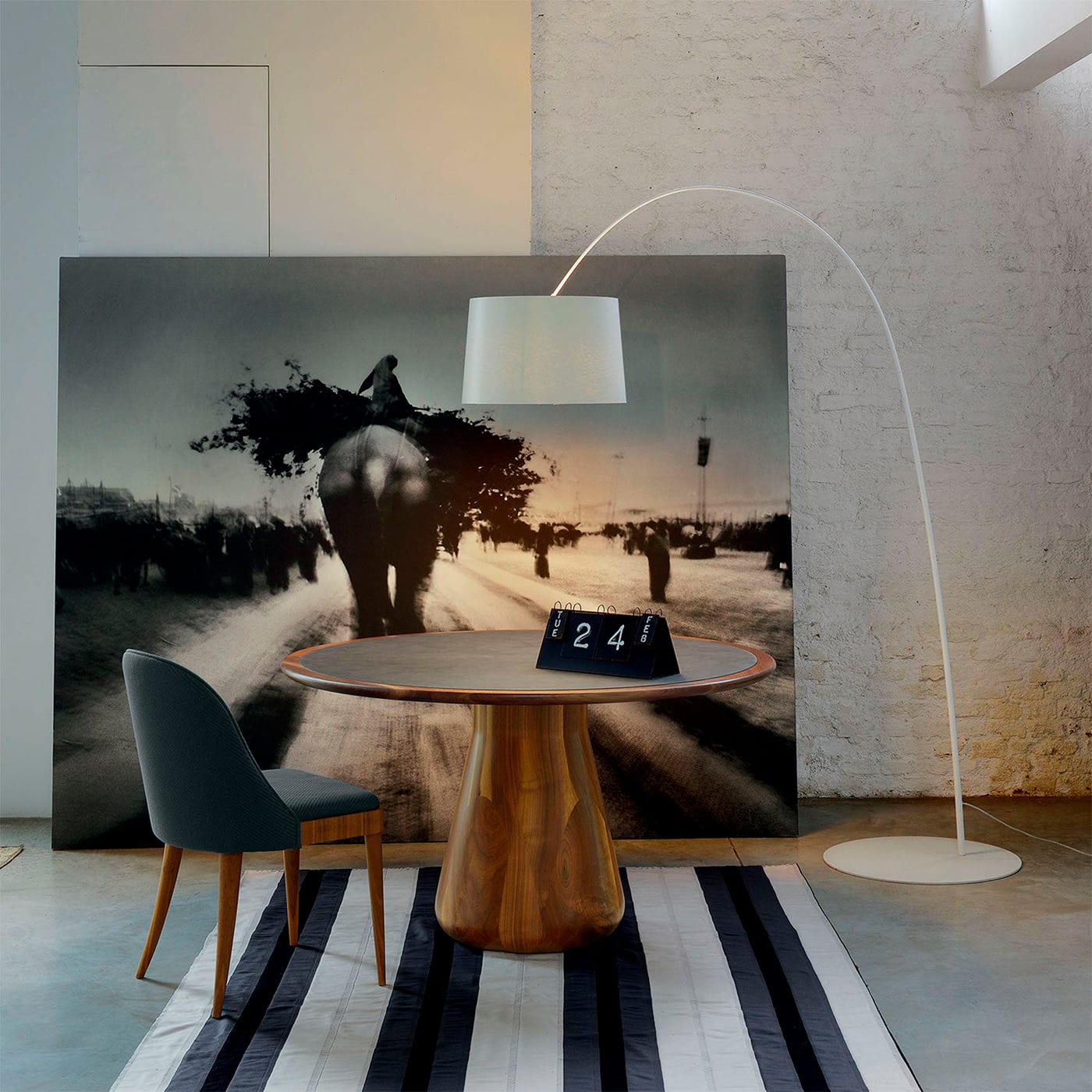 Mesa de Jantar Castanha Convivio