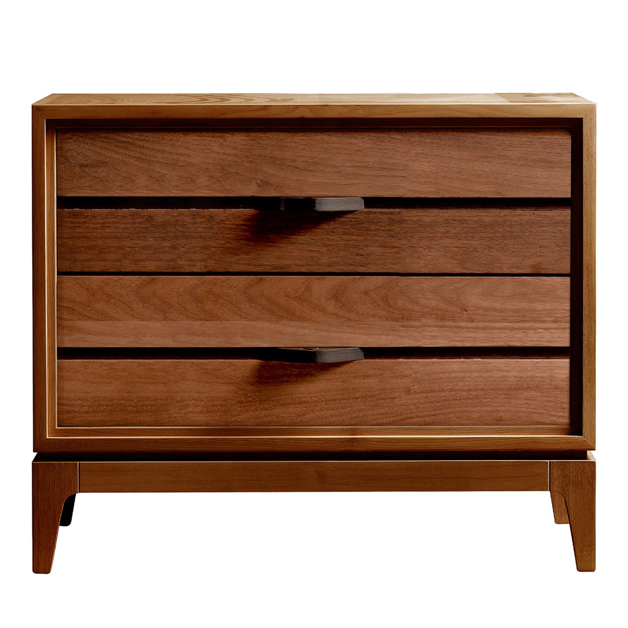 Mesa de Cabeceira Binario Castanha