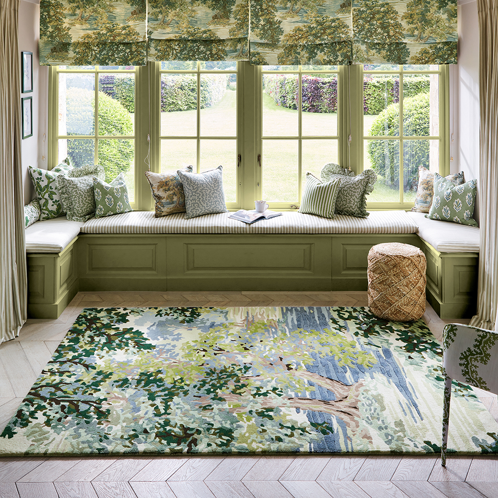 Tapete Ancient Canopy Verde Floresta | Tamanho: 170 × 240 cm