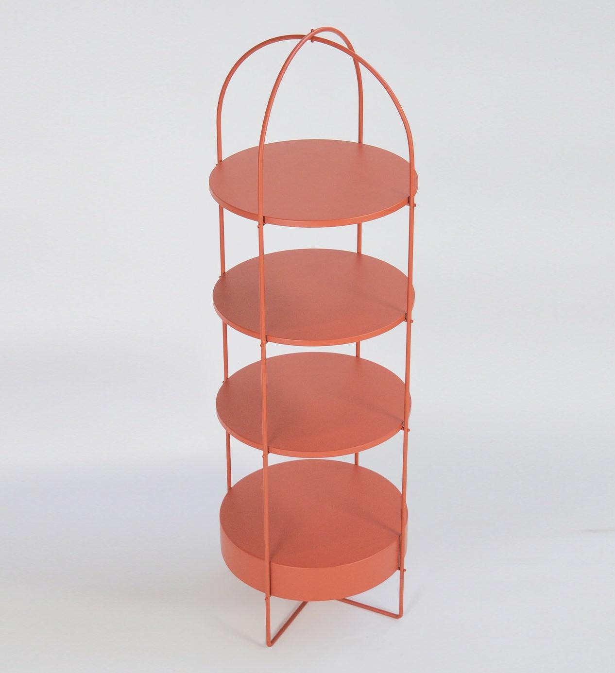 Estante Lacada Vermelha