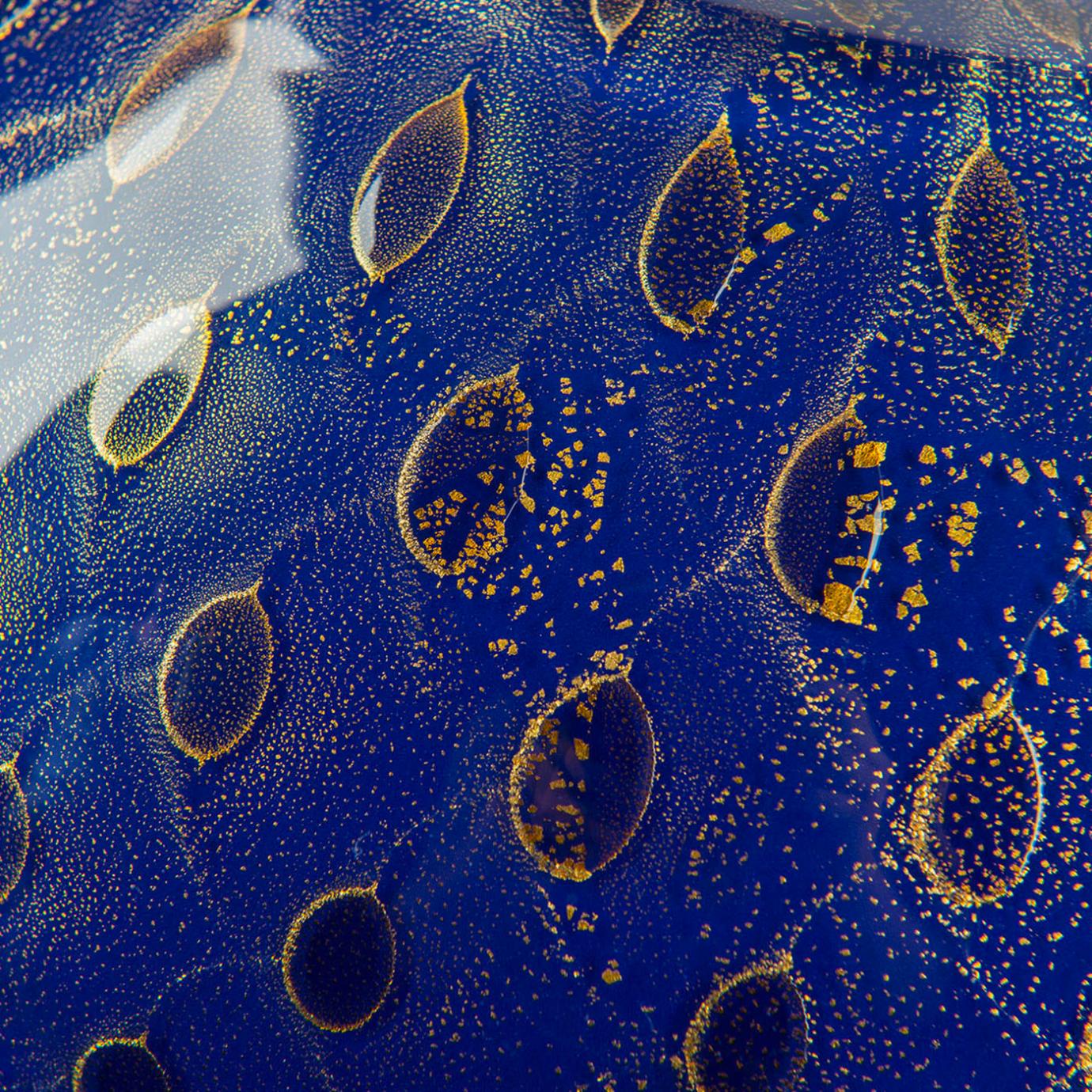 Taça Mocenigo Azul e Dourada