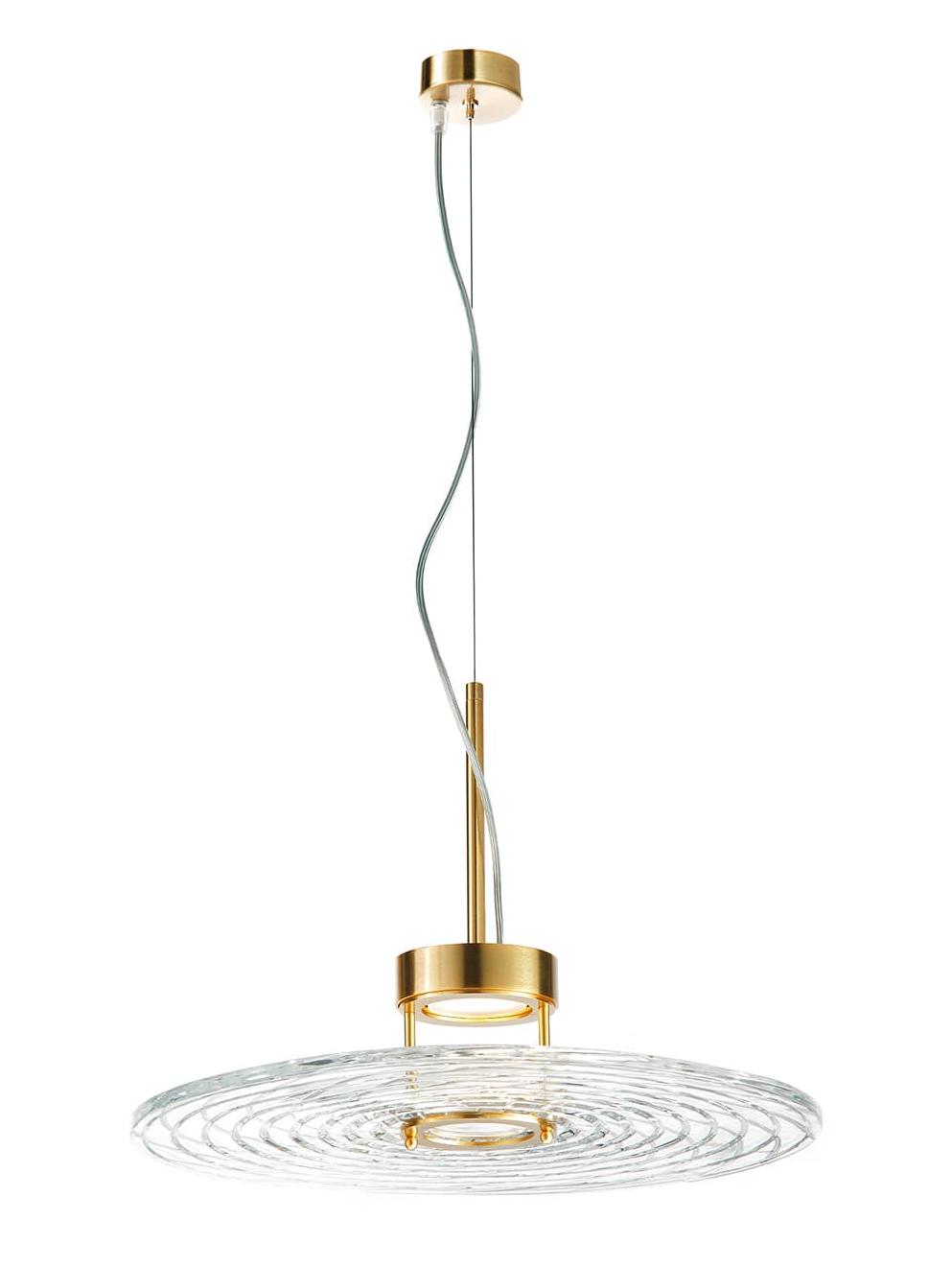 Suspensão Disco de Cristal