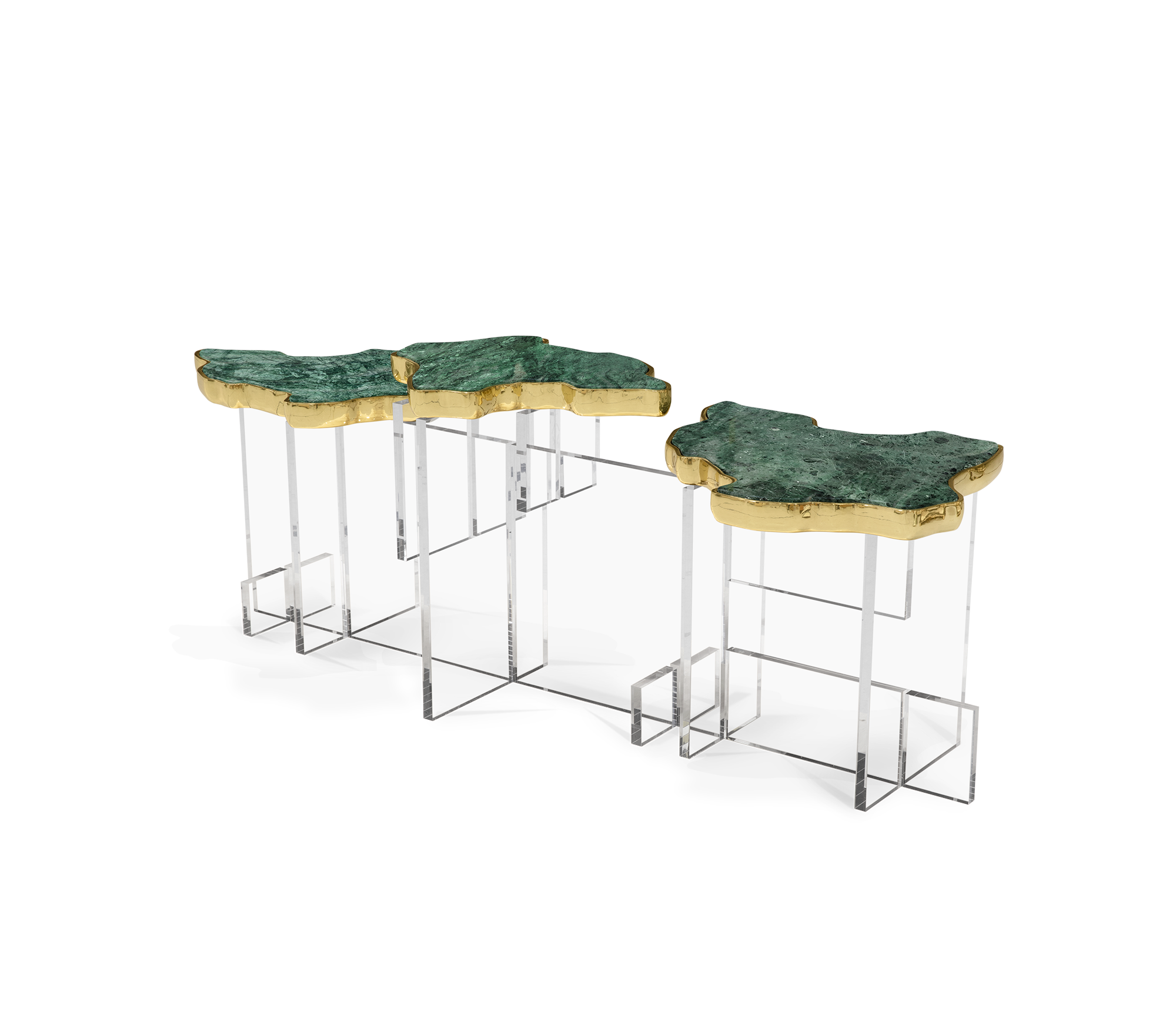 Mesa de Centro Artesanal Pedra Guatemala