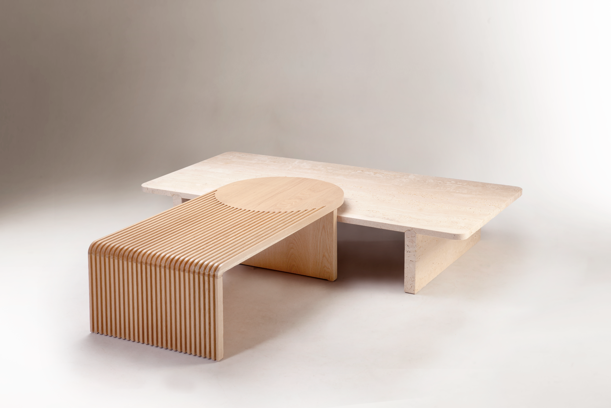 Mesa de Centro Stick & Stone
