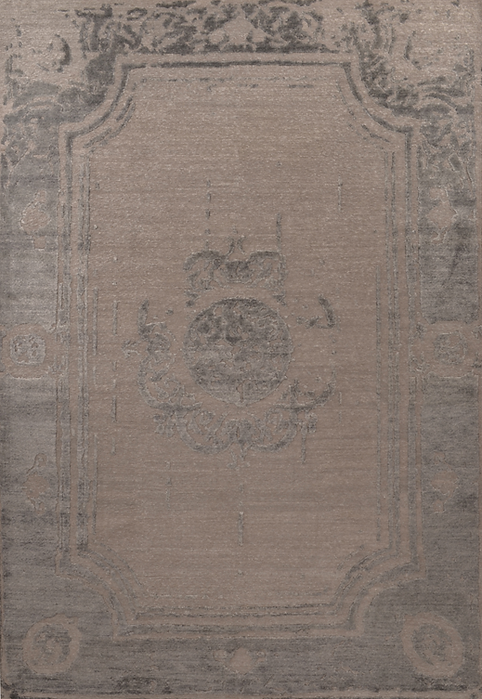 Tapete Feito à Mão Seda de Bambu Indiano