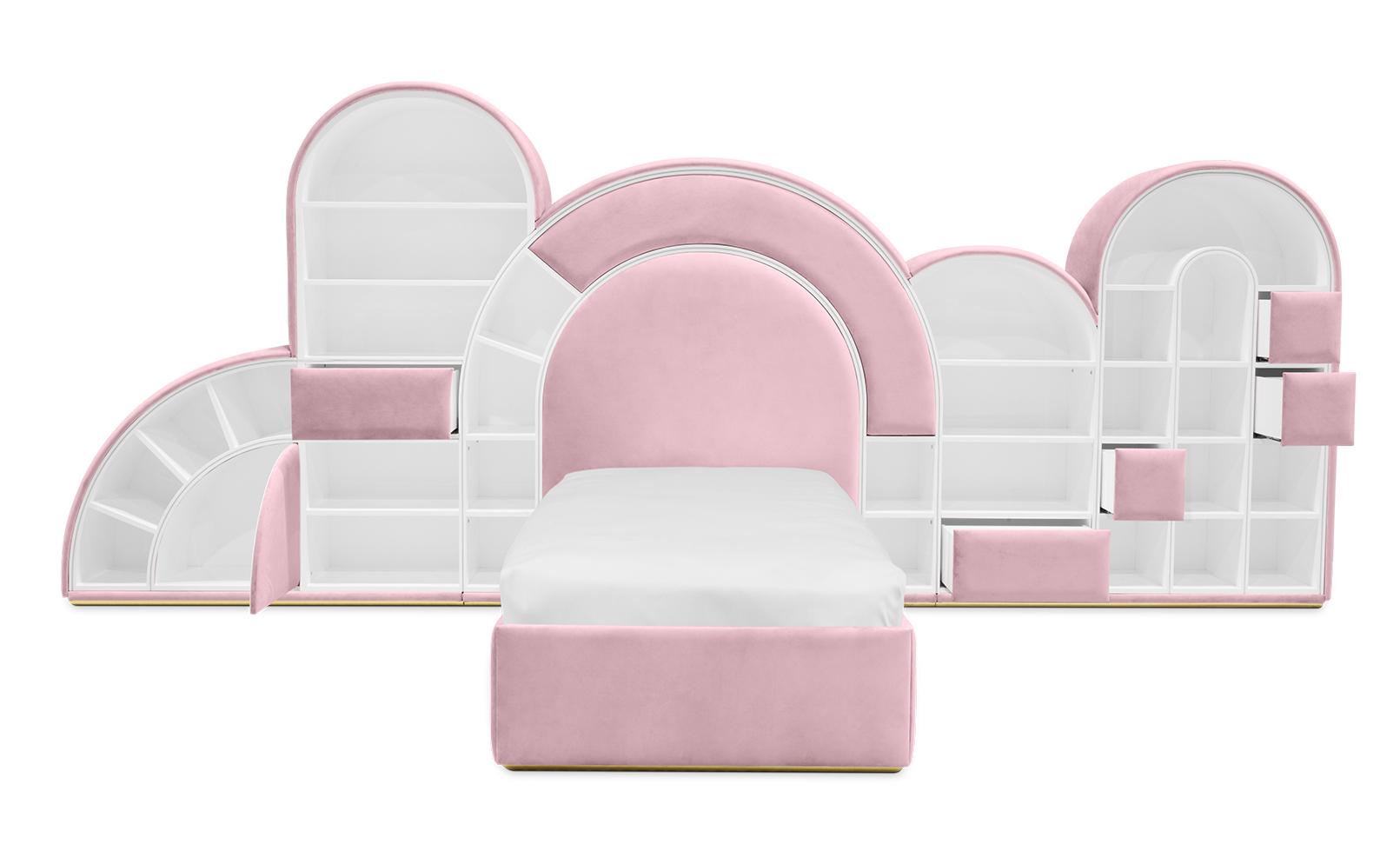 Cama Bubblegum Marshmallow rosa