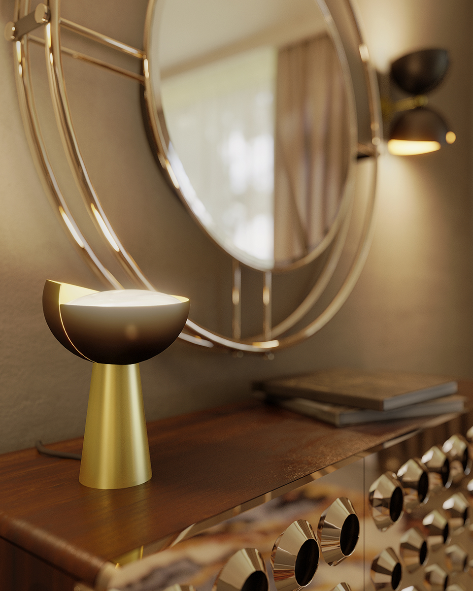 Candeeiro de mesa ilusão - 1