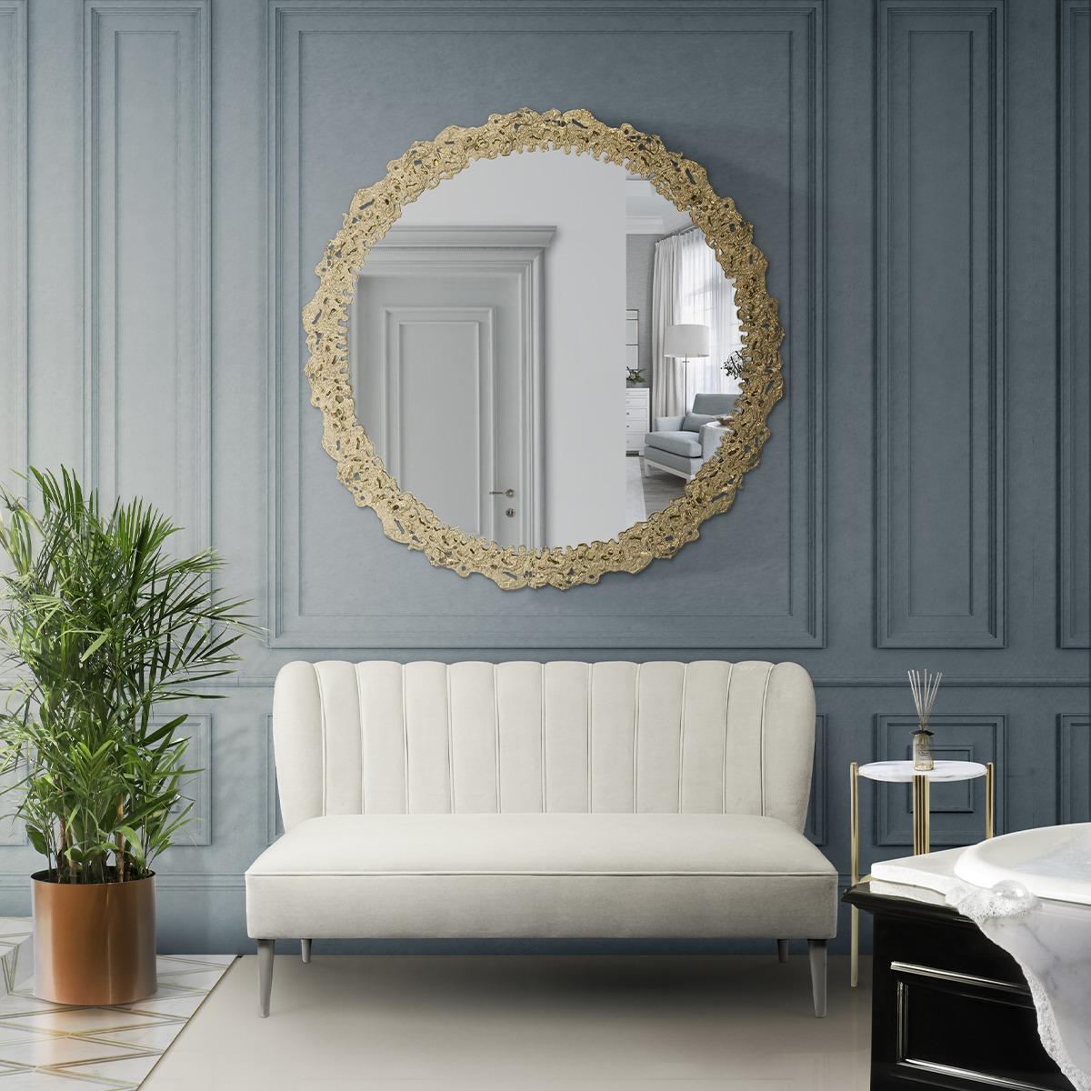 Espelho explosão vulcão