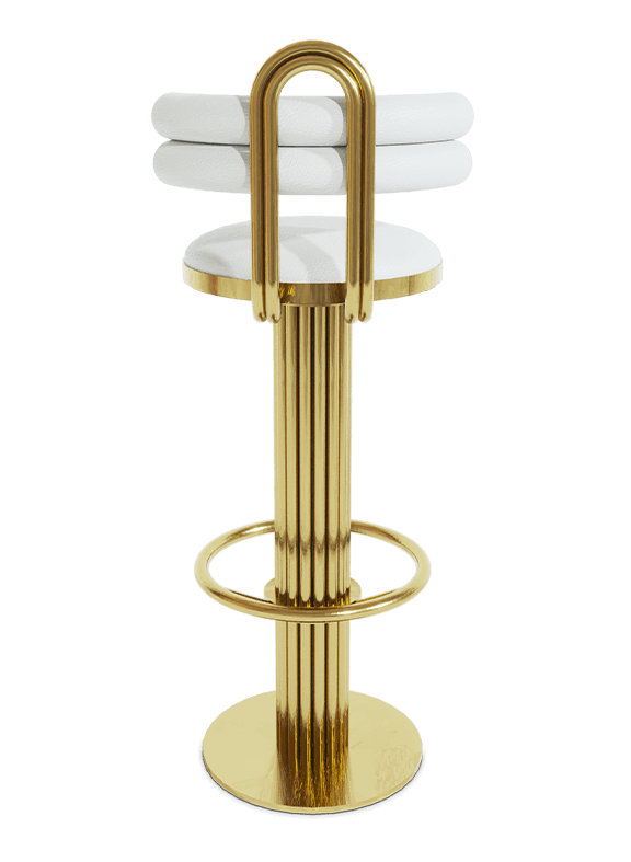 Banco bar meia-lua Keira