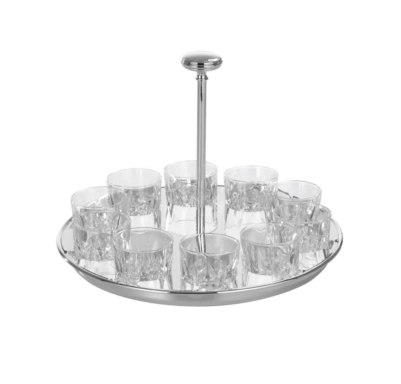 Conjunto de 10 Copos com Tabuleiro