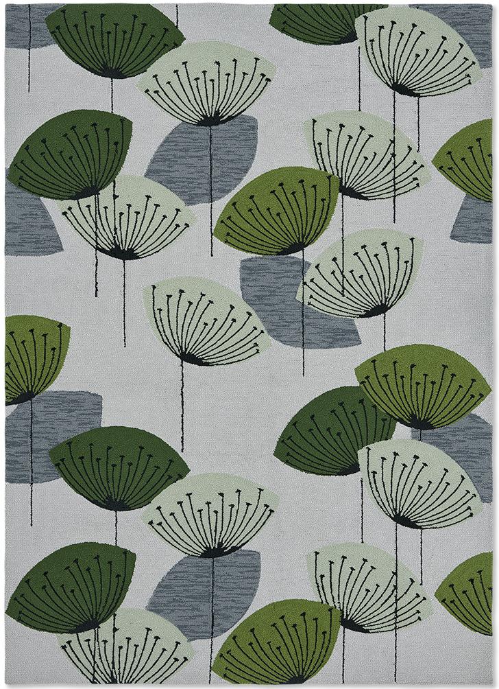Tapete Exterior Dand. Clocks Verde Botânico | Tamanho: 250 × 350 cm