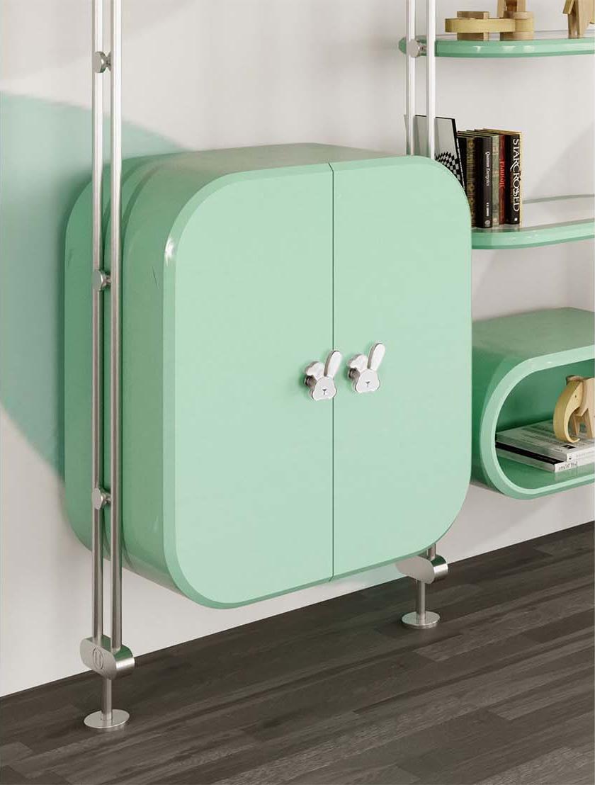 Puxador coelho saltitão Hoppy Bunny