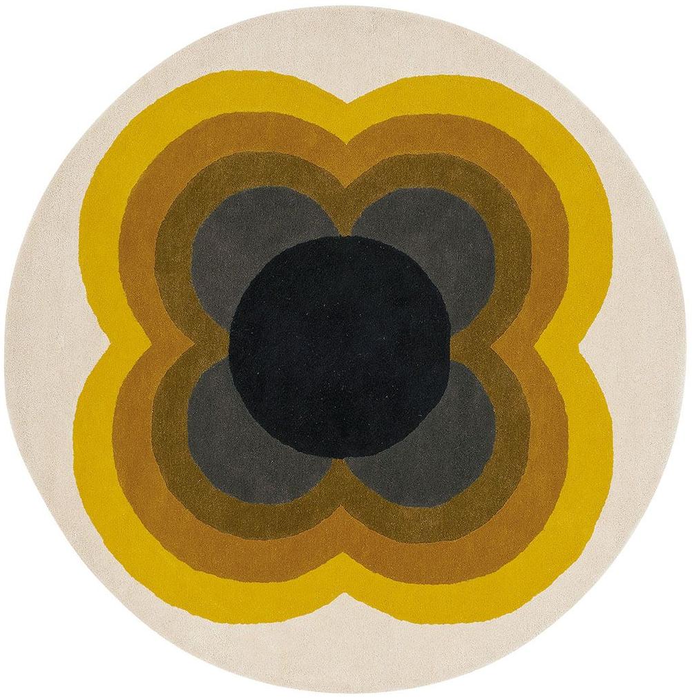 Tapete Círculo Sunflower Amarelo | Tamanho: Ø 150 cm
