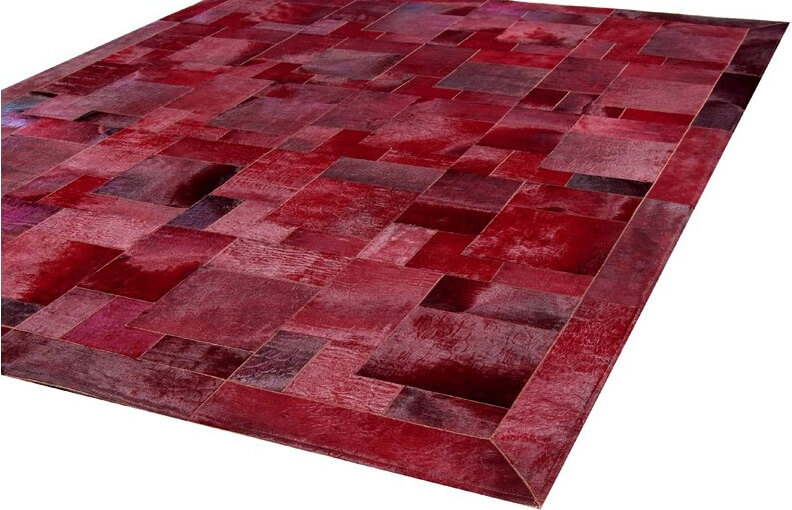 Tapete Pele de Vaca Puzzle col.6 | Tamanho: 180 × 260 cm