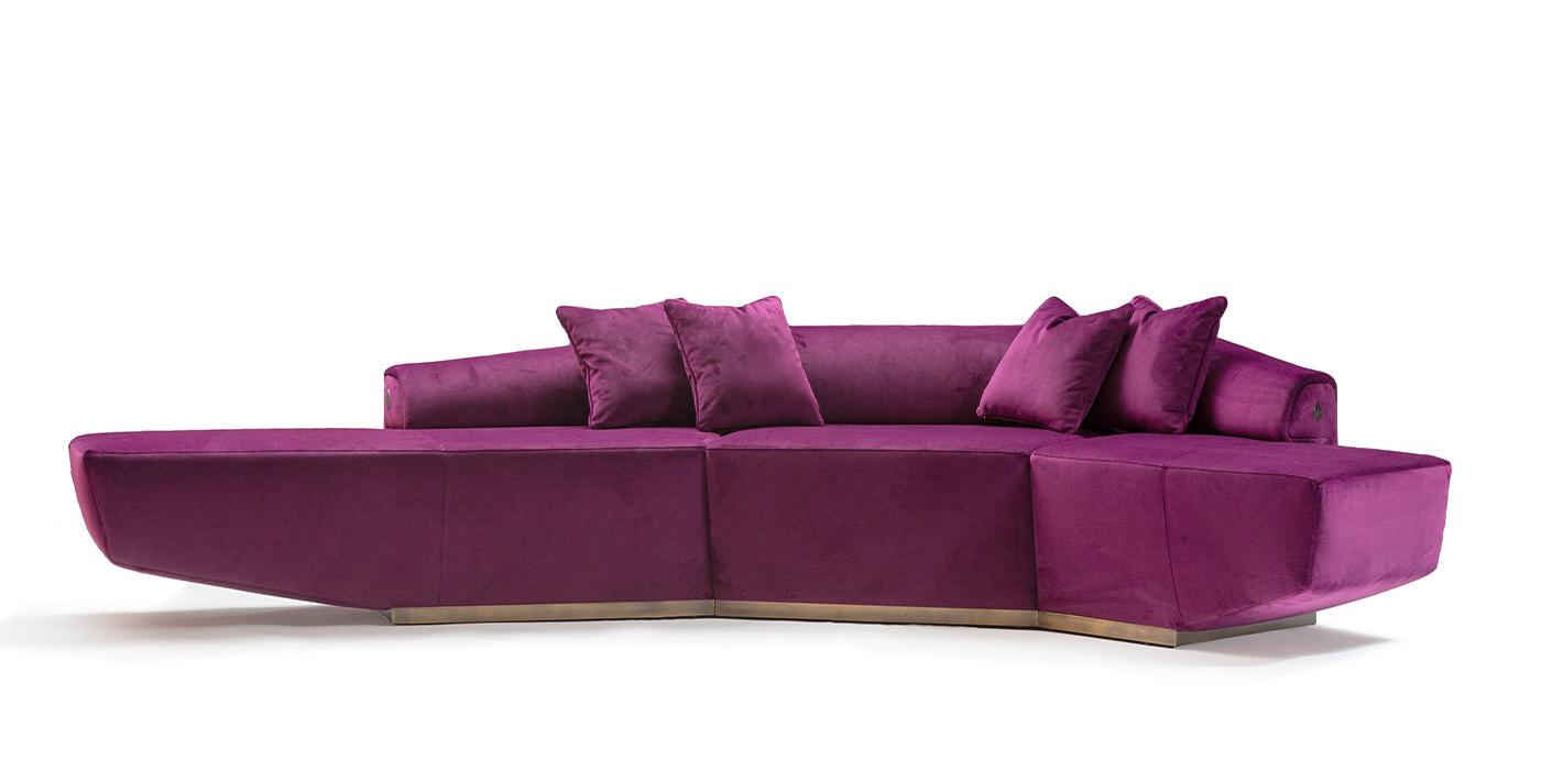 Sofá Modular Dubhè Fúcsia